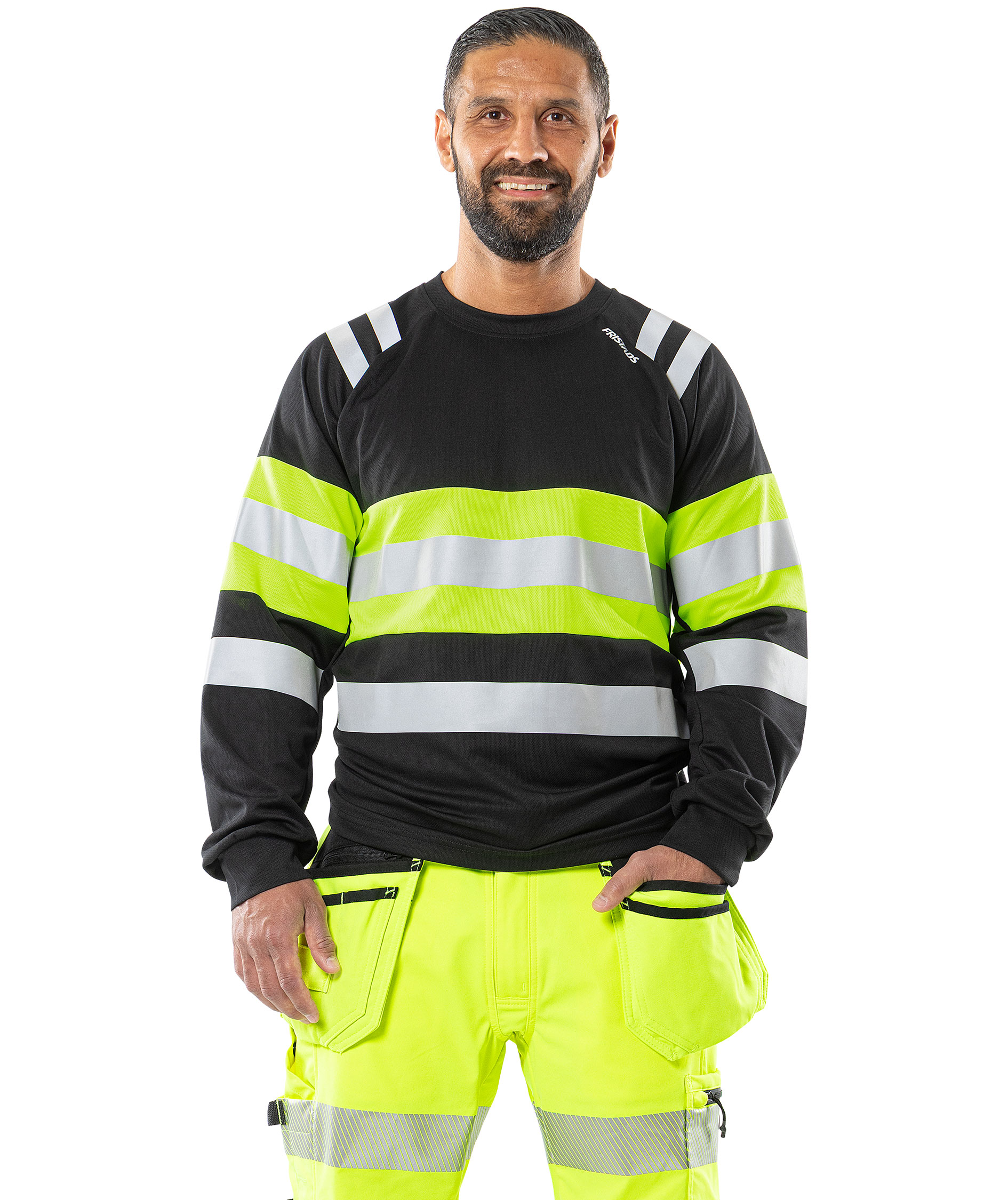 Fristads l&aring;ng&auml;rmad T-shirt 7881 GPST