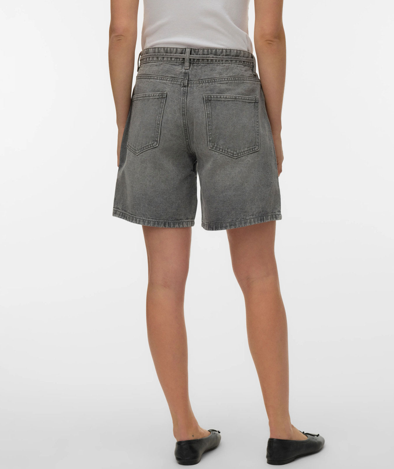 Vero Moda VMWIEN dame denimshorts, Light Grey Denim, large image number 2