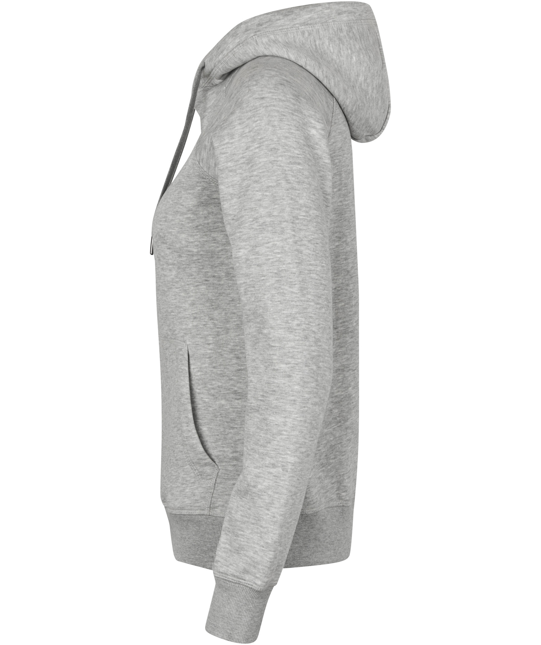 ID Core women's hoodie, Light Grey Melange, large image number 2