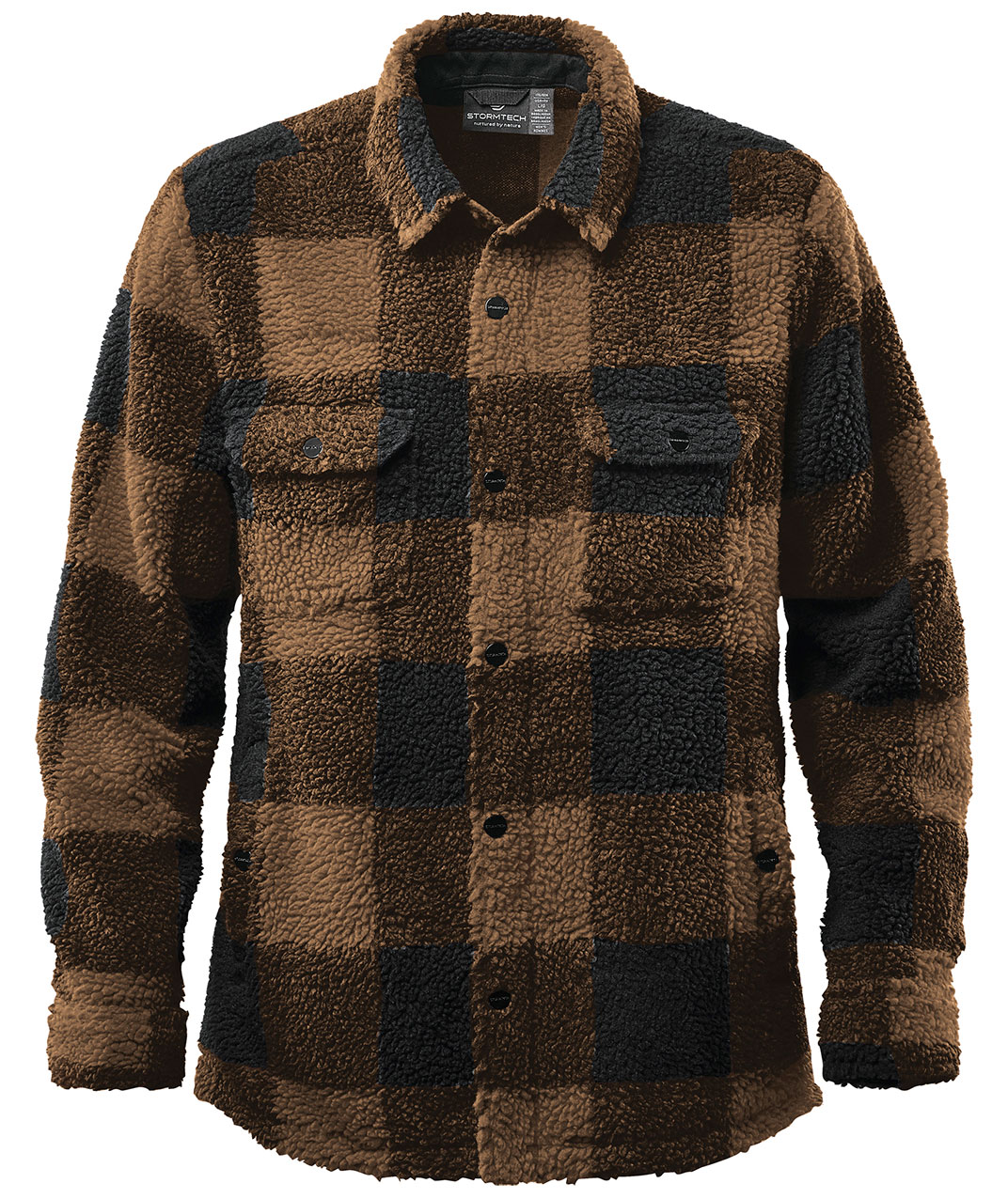 Stormtech Caribou Sherpa jacka, Brun/Svart