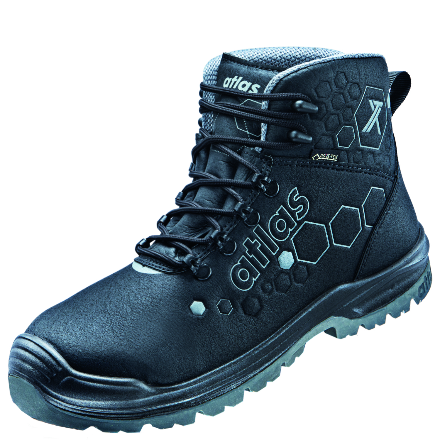 Atlas XT 500 GTX safety boots S3, Black