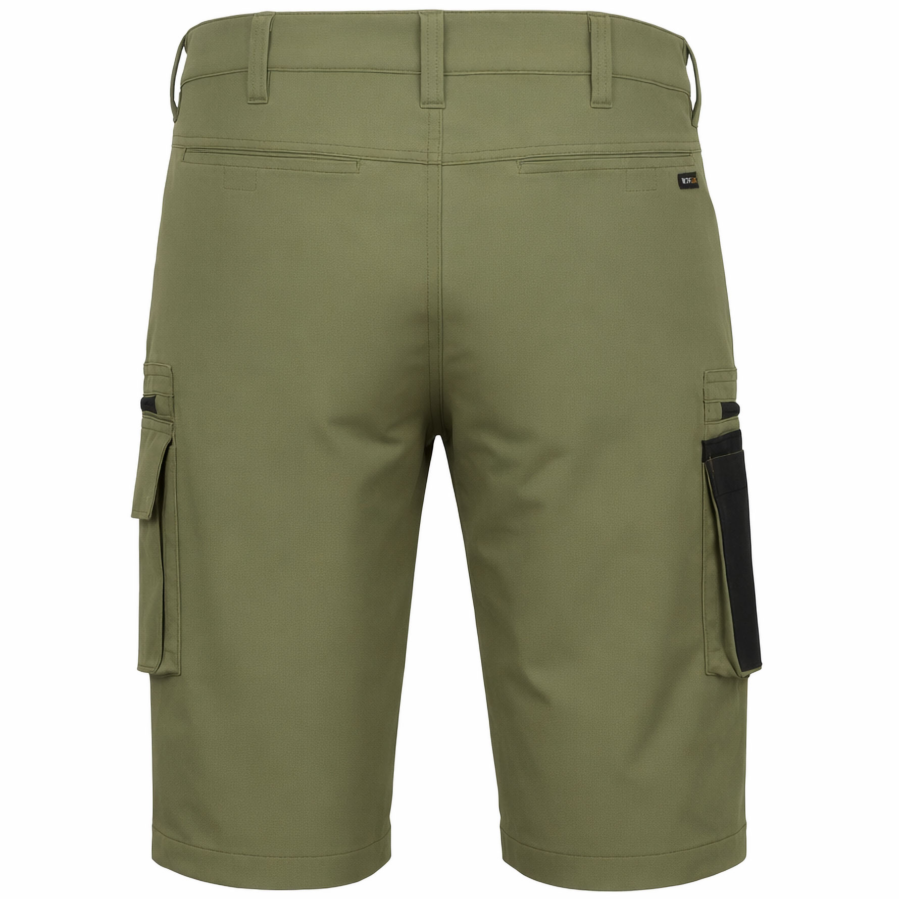 Worksafe work shorts full stretch, Olive green, large image number 3