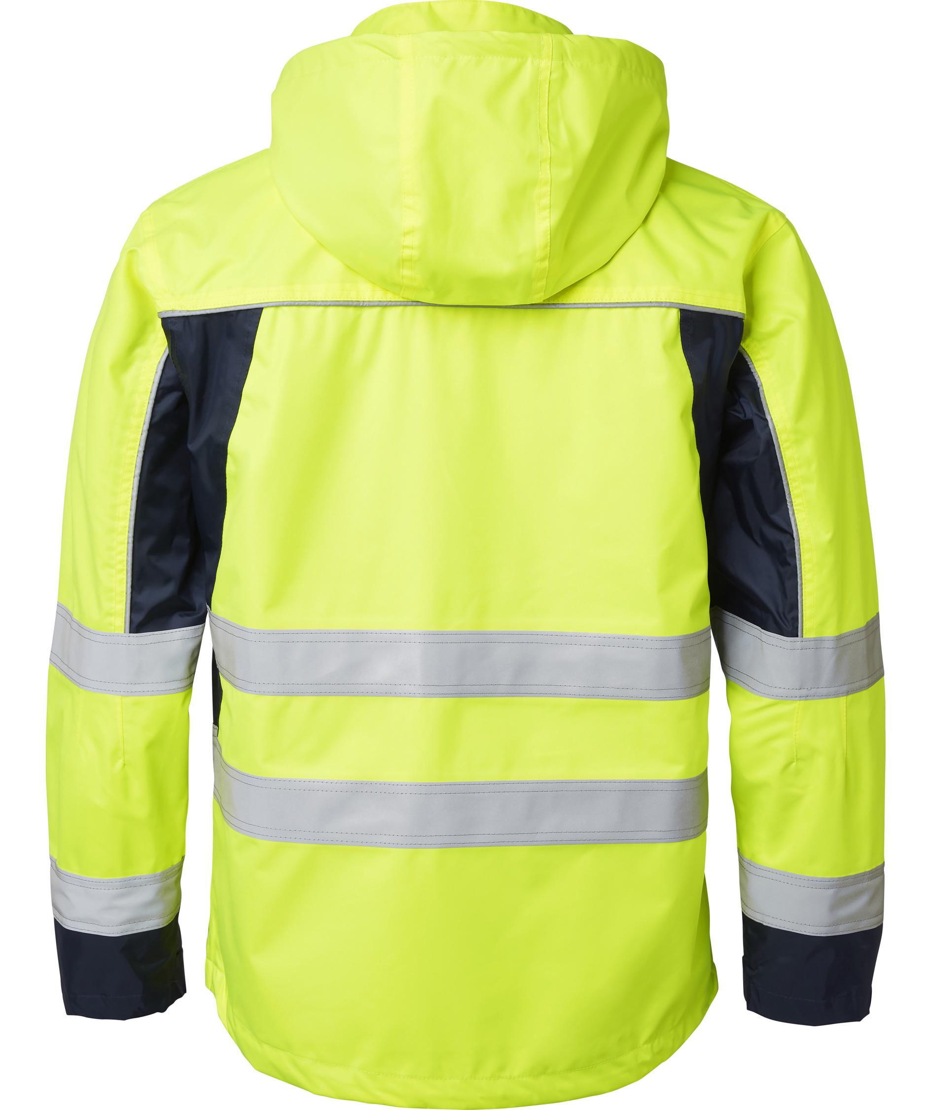 Top Swede skaljakke 5217, Hi-Vis Gul/Navy, large image number 1