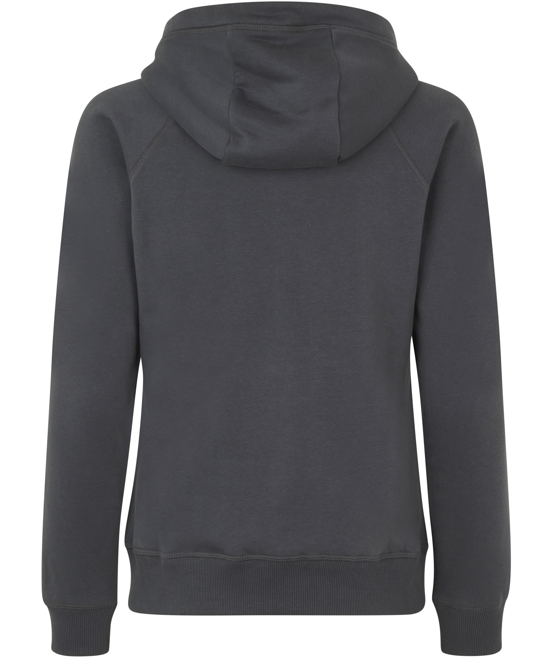 ID Core women's hoodie with zipper, Charcoal, large image number 1