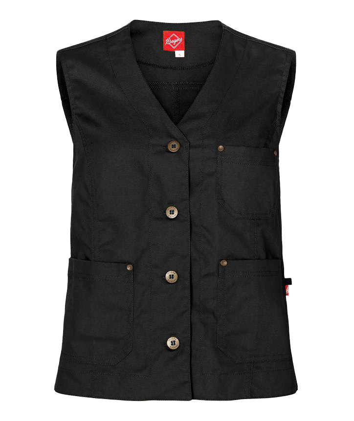 Segers 6014 serveringsv&auml;star dam, Svart