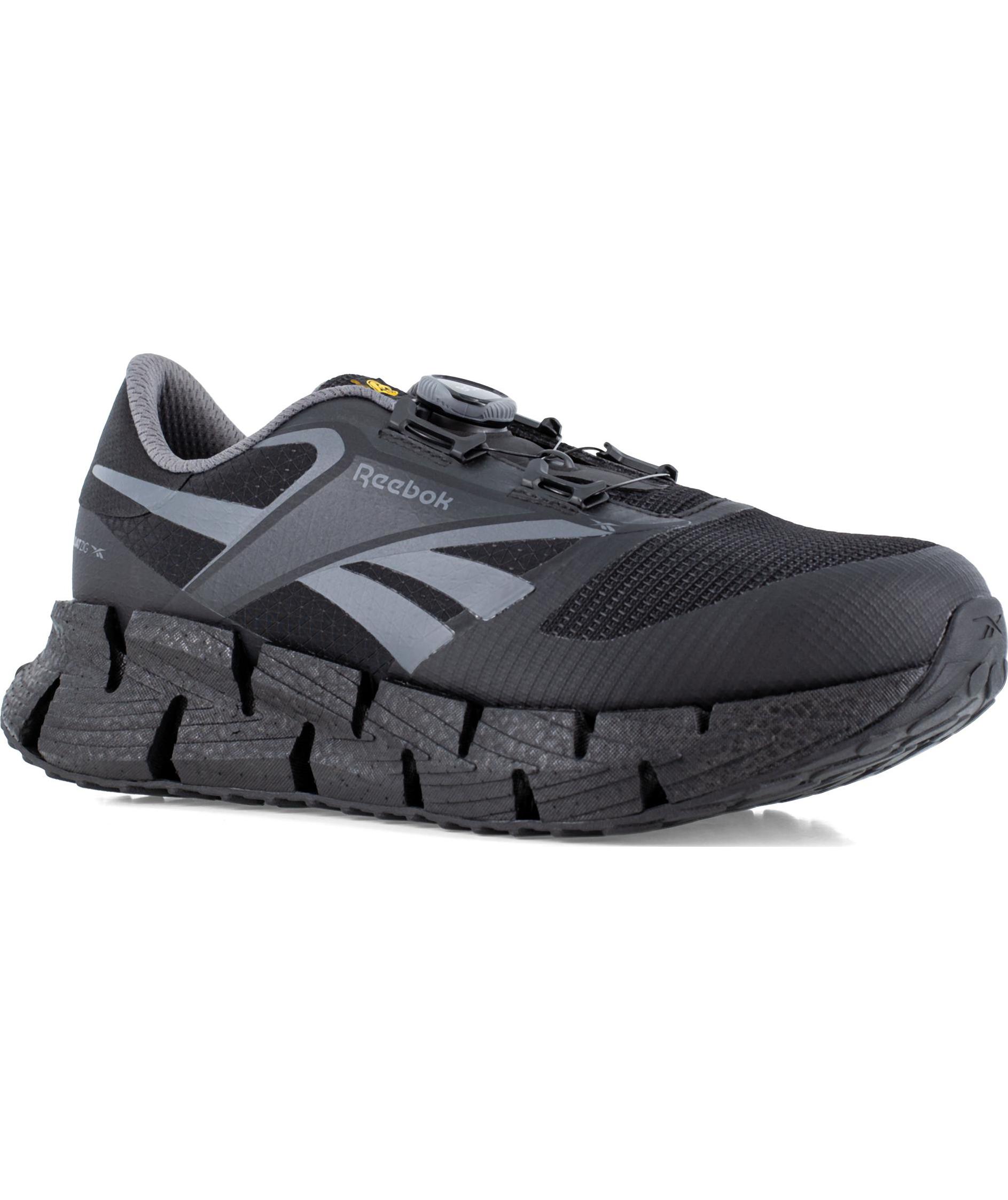 Reebok Floatzig safety shoes S1PS, Black/Grey, large image number 4