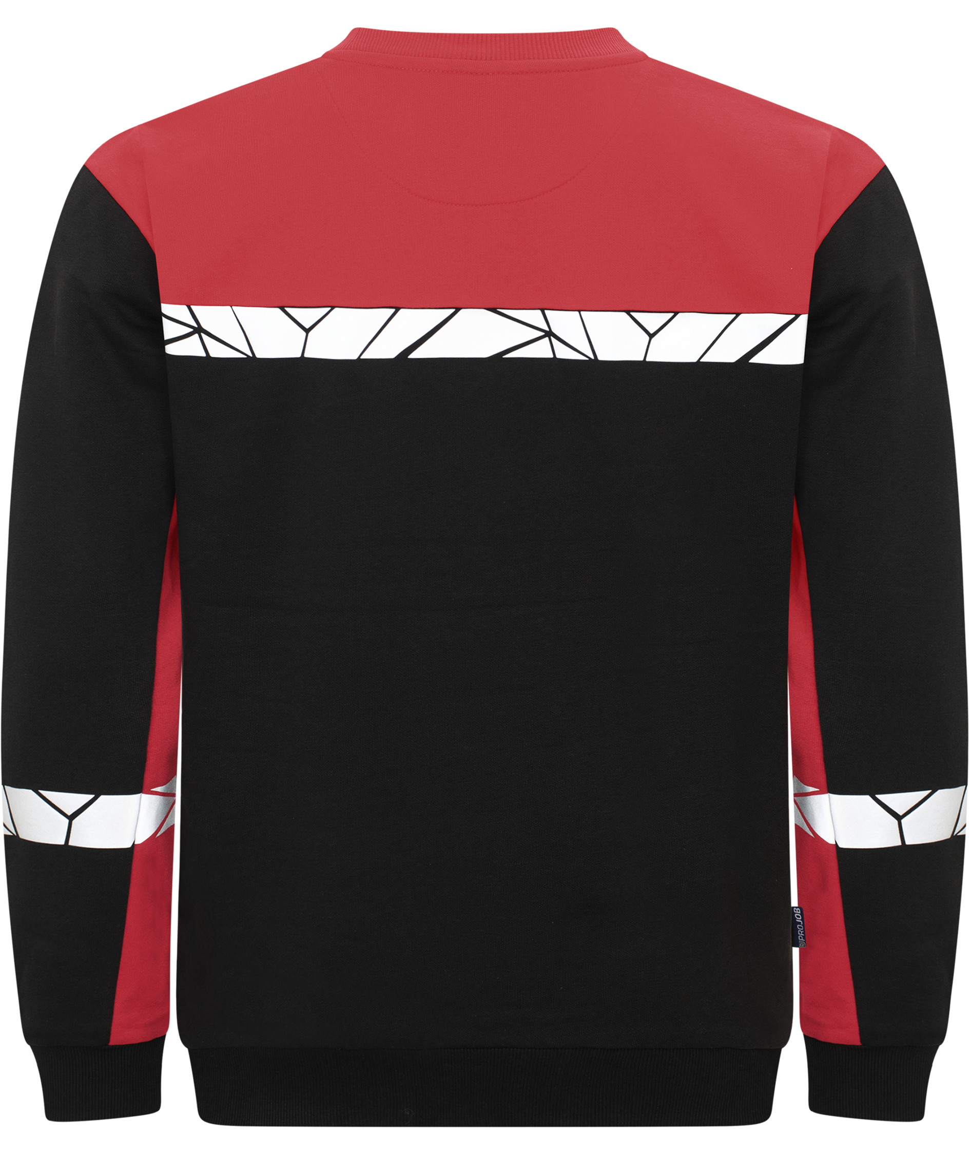 ProJob sweatshirt 7101, Black/Red, large image number 1