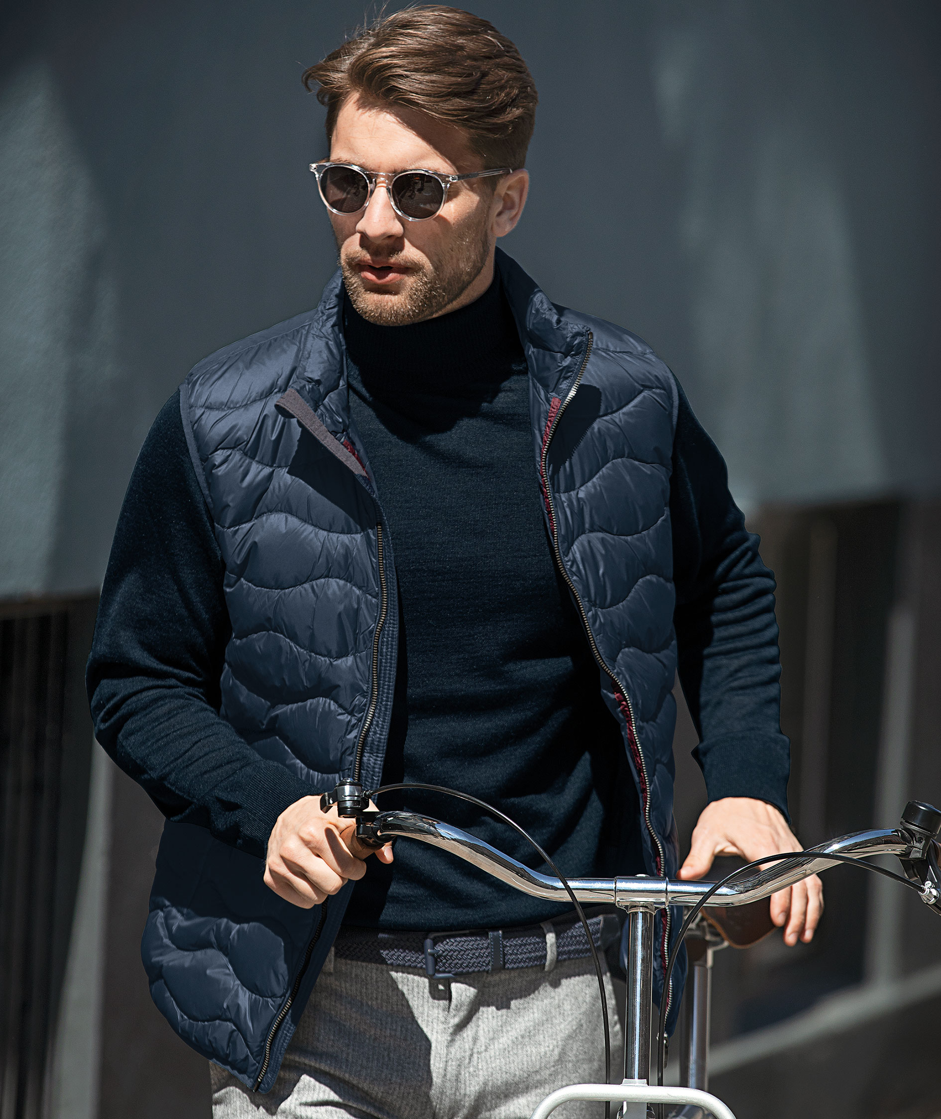 Nimbus Vermont body warmer med dun, Midnight Blue, large image number 4