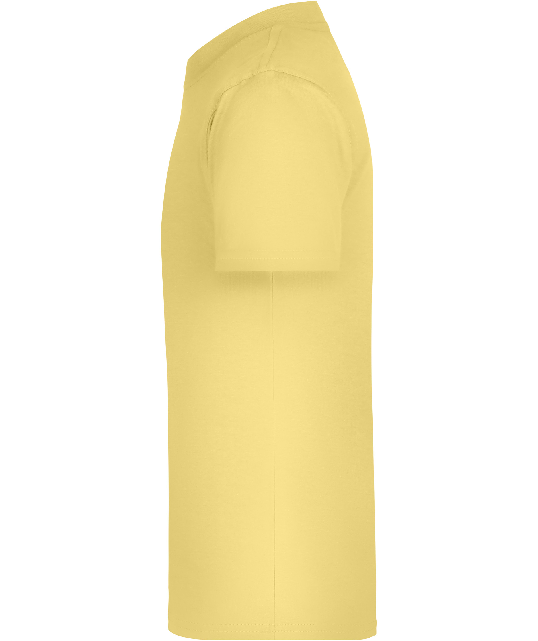 James & Nicholson Junior Basic-T T-shirt till barn, Light-yellow, large image number 3