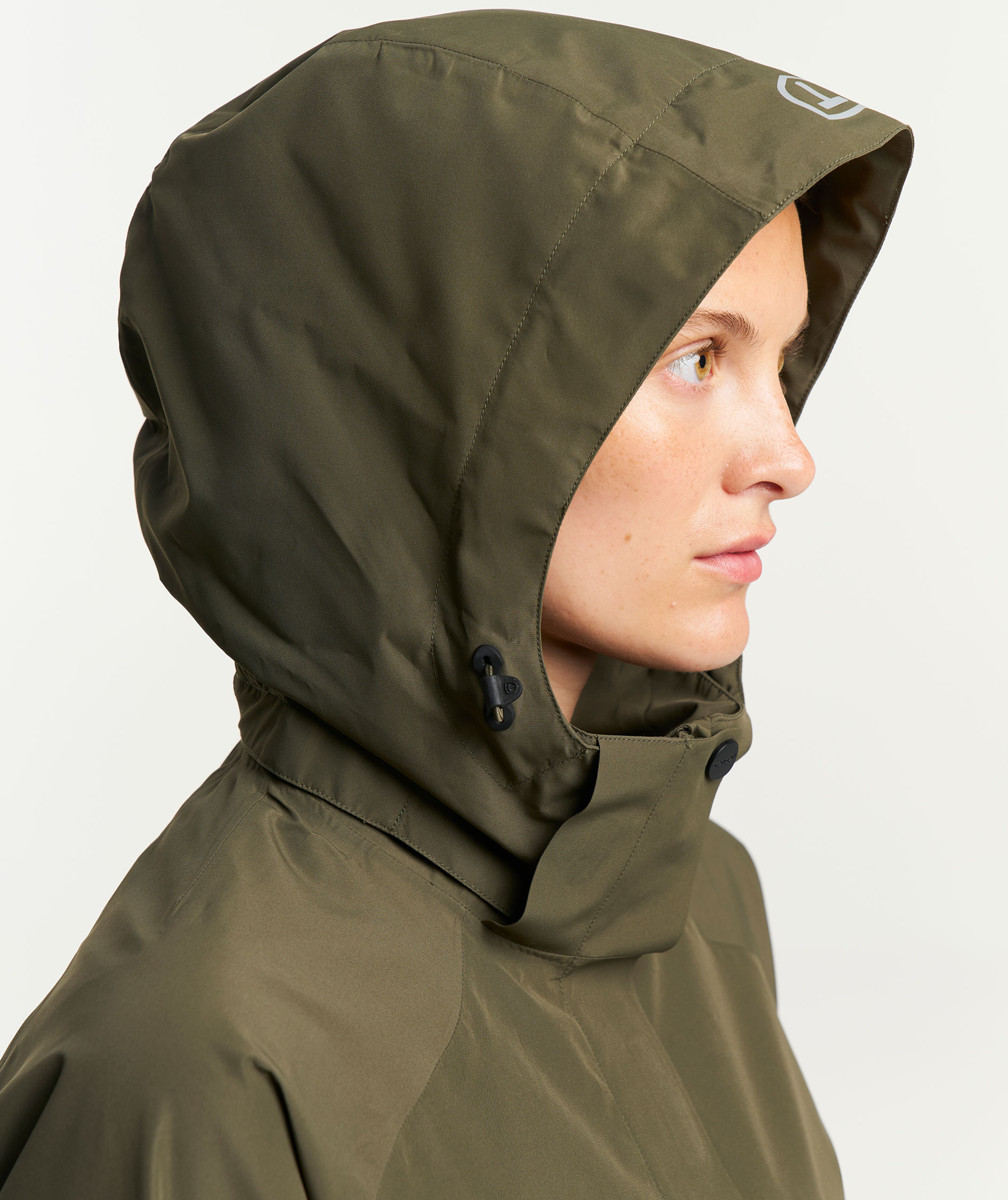 Tenson Westing regnjacka dam, Olivgr&ouml;n, large image number 7