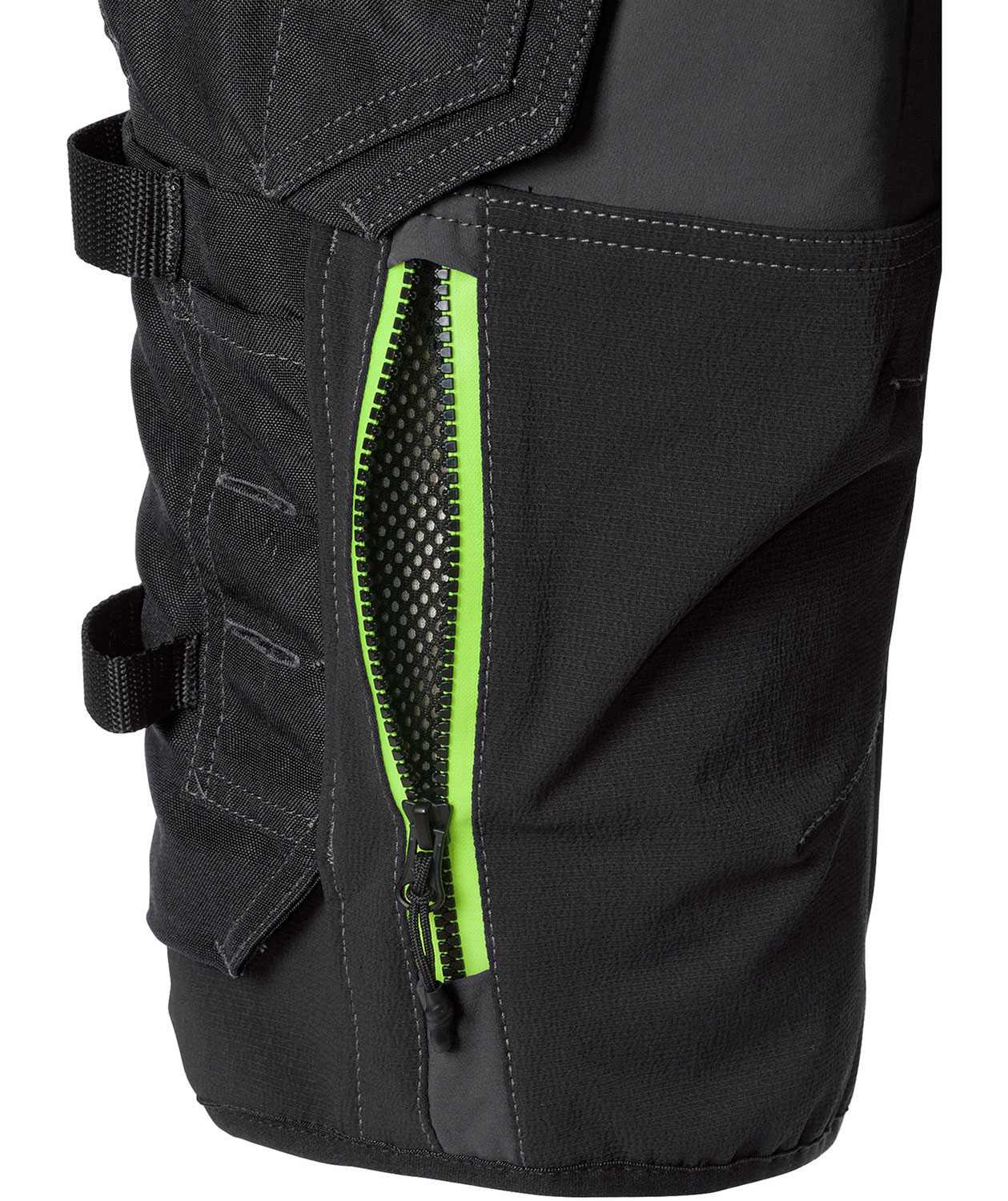 Fristads craftsman shorts 2567 full stretch, Black, large image number 2