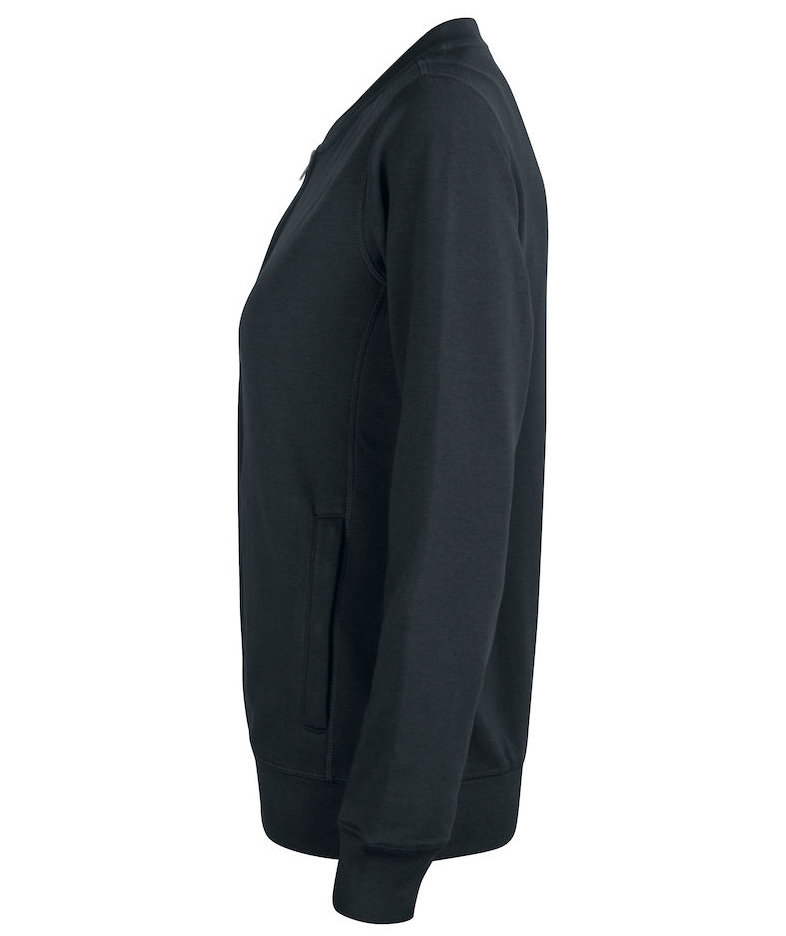Clique Premium OC women's cardigan, Black, Black, large image number 3