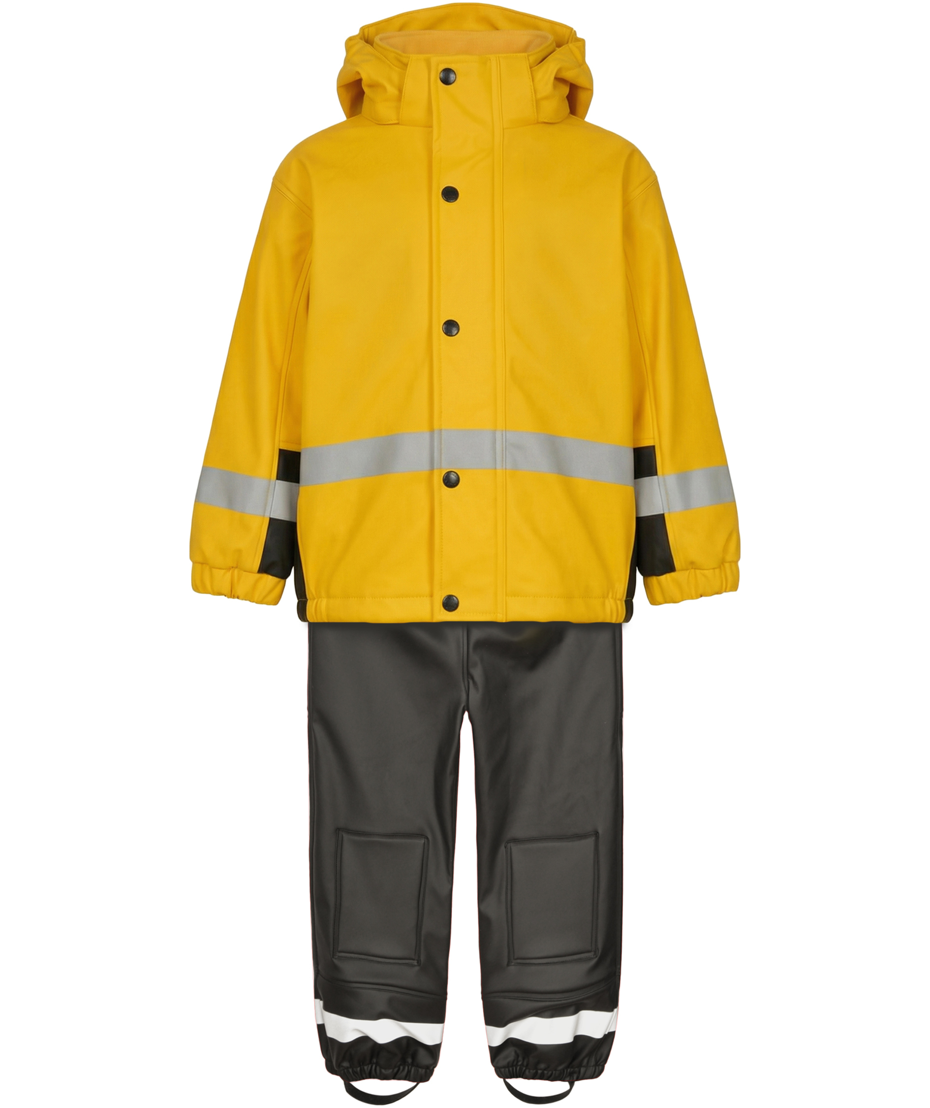 Lyngs&oslash;e regnsett for barn, Yellow/Black