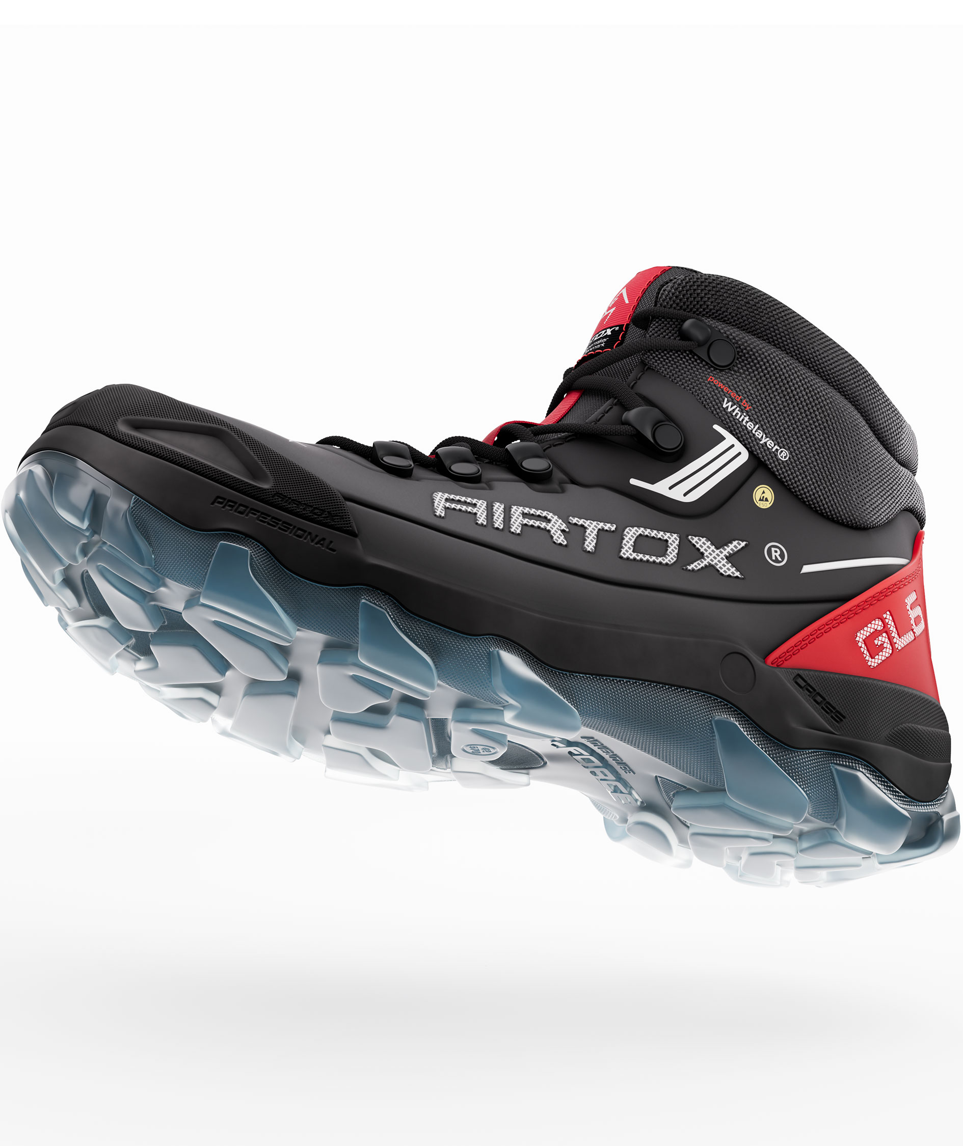 Airtox GL6 sikkerhedsst&oslash;vletter S3, Sort, large image number 17