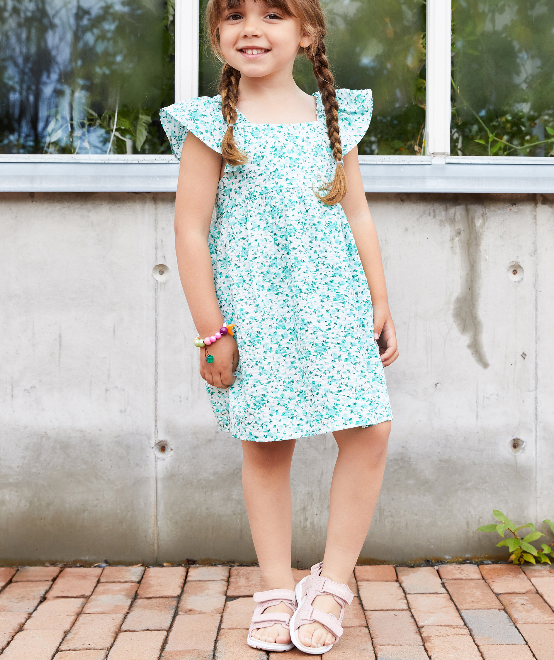 Viking Anchor 3V sandaler till barn, Antiquerose