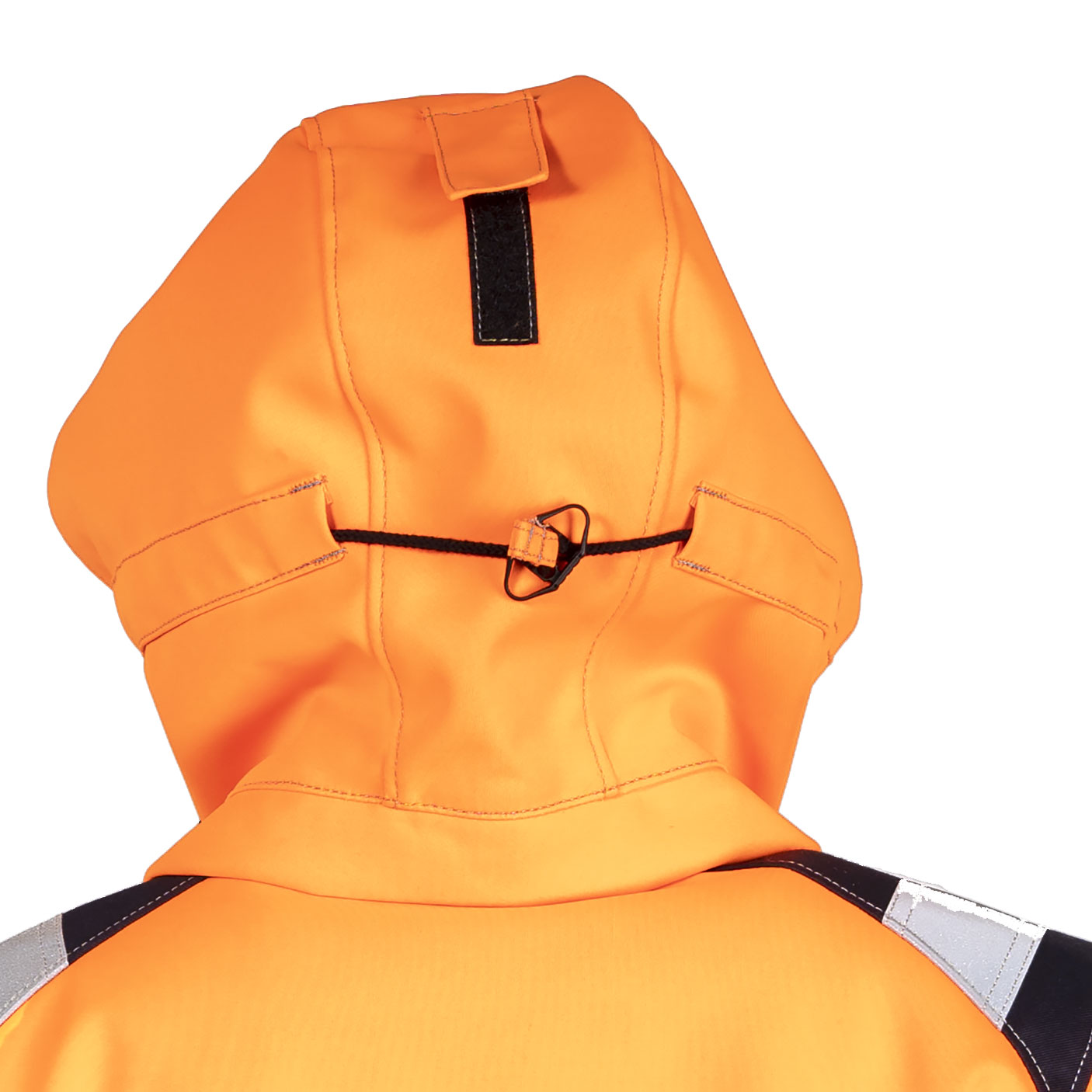 Tranemo Zenith FR winter jacket, Hi-Vis Orange/Navy, large image number 4