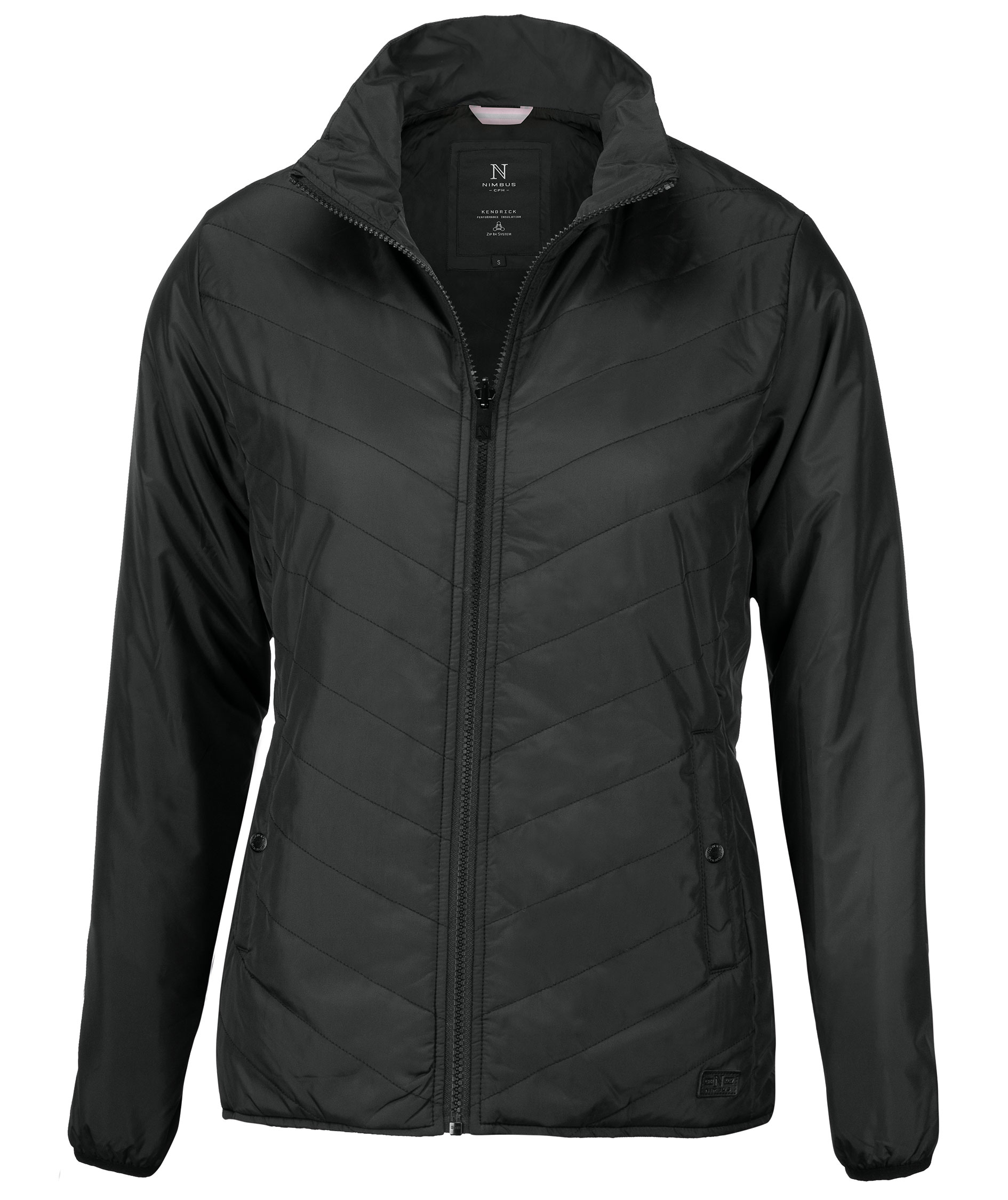 Nimbus Kendrick vadderad jacka dam, Charcoal