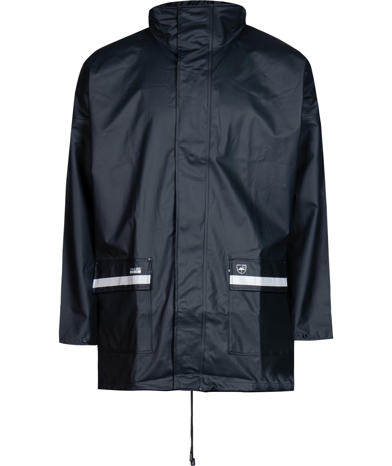 Lyngs&oslash;e PU regnjacka, Marinbl&aring;