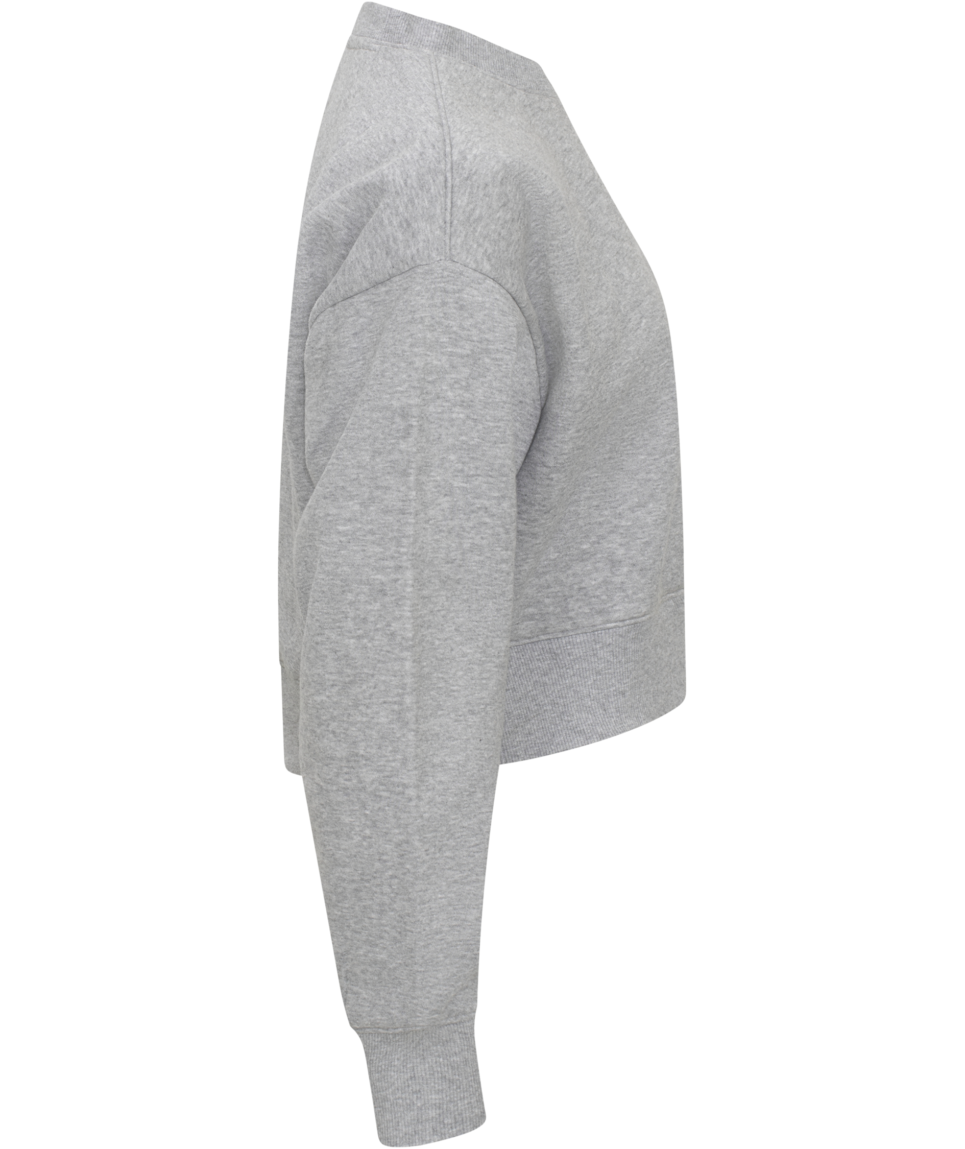 Clique Miami Cropped sweatshirt dam, Grey melange, large image number 2