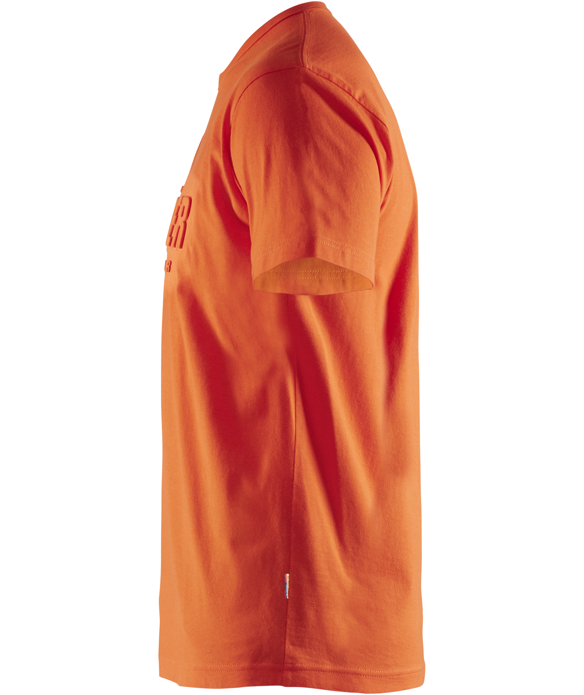 Bl&aring;kl&auml;der T-skjorte, Oransjer&oslash;d, large image number 4