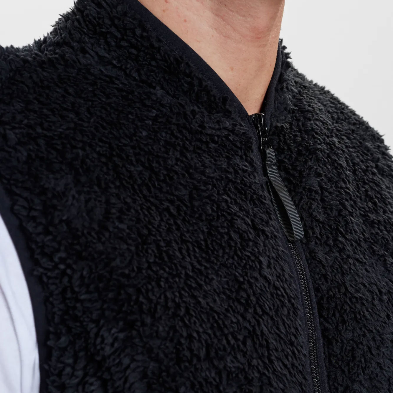 Rester&ouml;ds fiberpelsvest, Sort, large image number 3