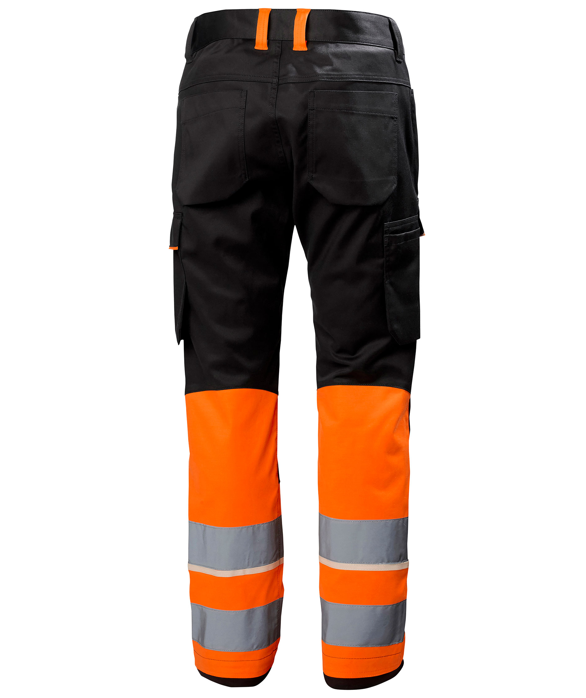 Helly Hansen UC-ME cargobukse, Hi-vis Oransje/Ebony, large image number 2