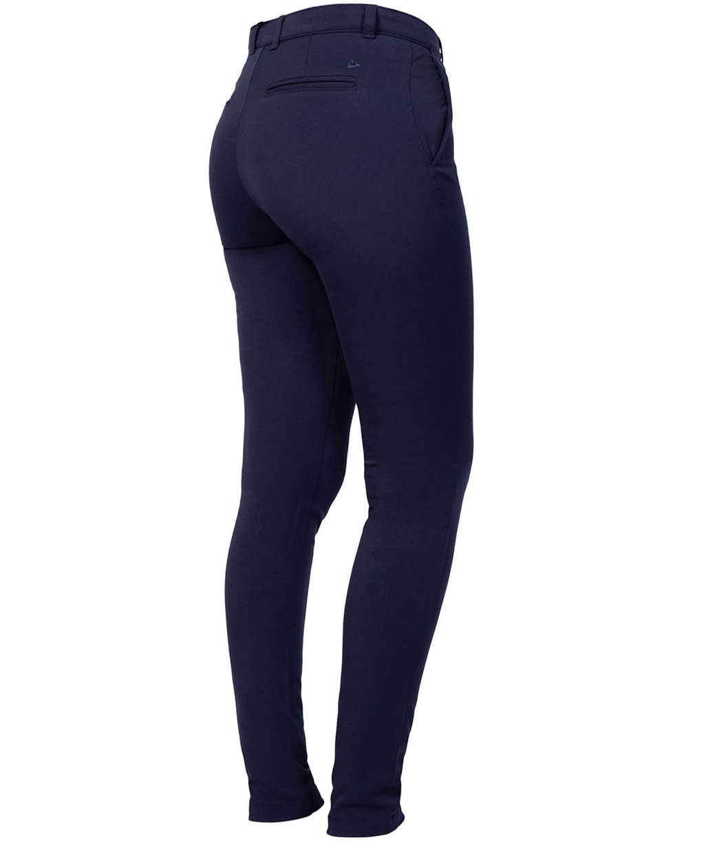 NewTurn stretch slim fit chinos dam, Navy