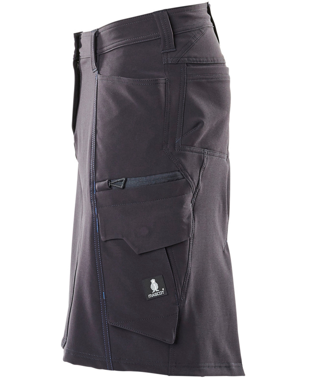 Mascot Accelerate diamond fit kjol, M&ouml;rk Marinbl&aring;, large image number 3