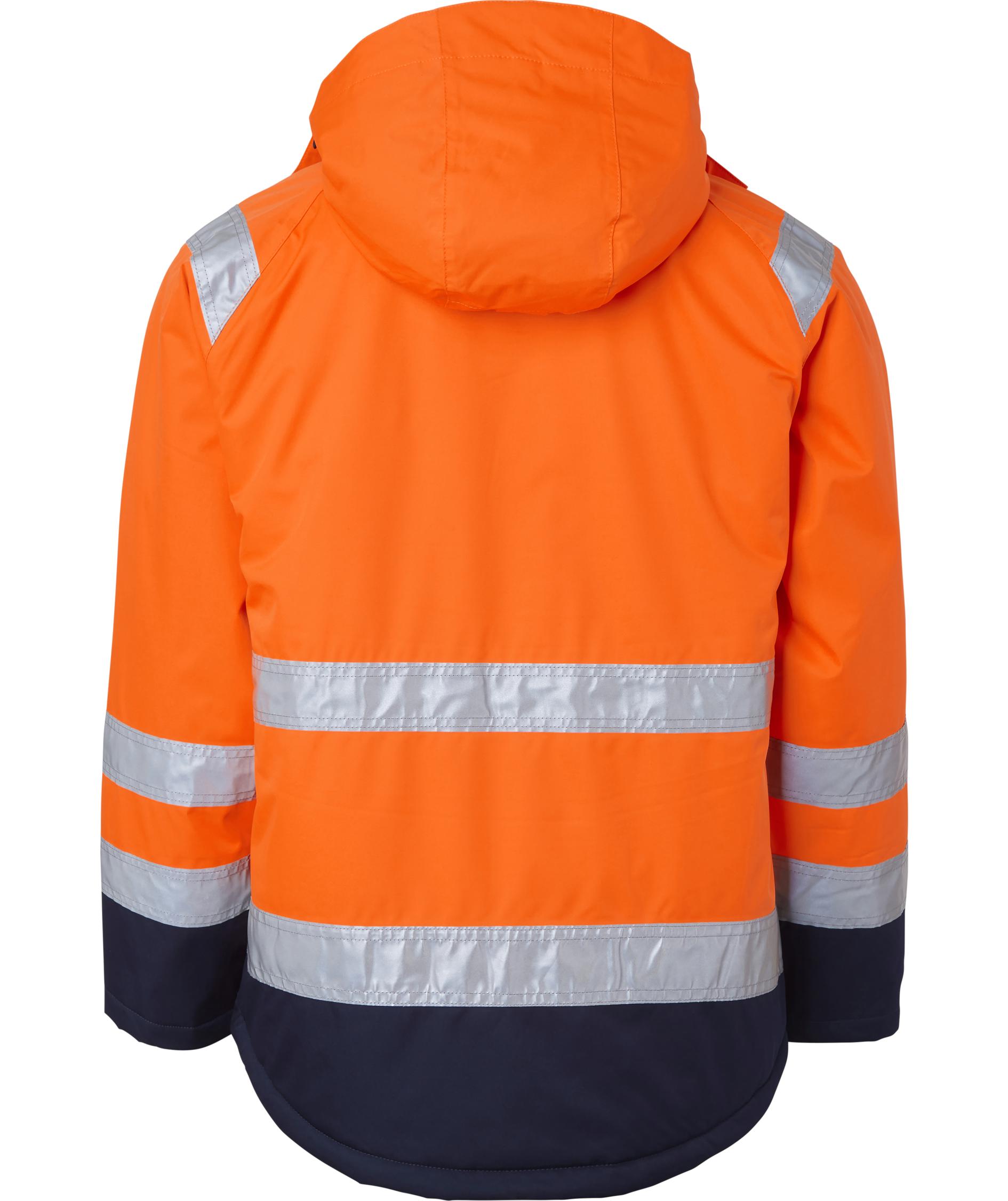 Top Swede vinterjacka 122, Varsel Orange/Navy