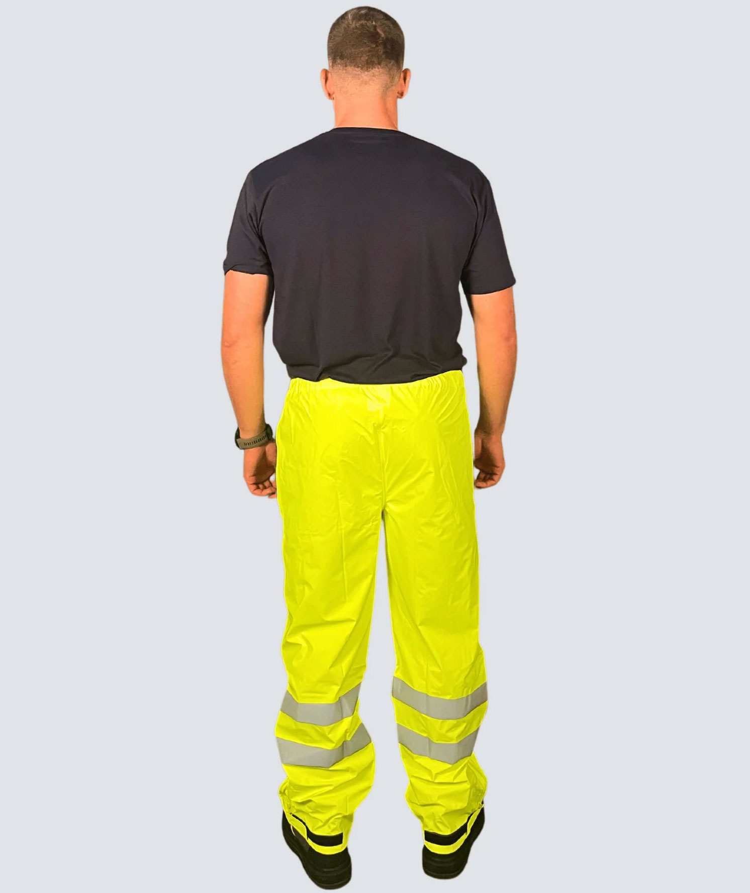 Ocean Beacon Comfort Regenhose, Hi-Vis Gelb, large image number 3