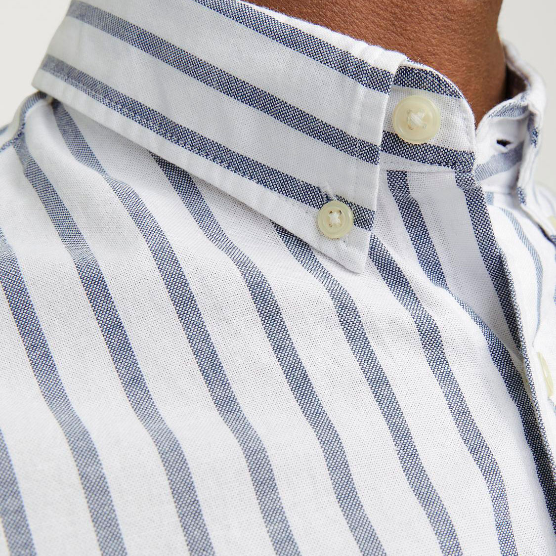 Jack & Jones JJEOXFORD Slim fit skjorta, Ensign Blue, large image number 4