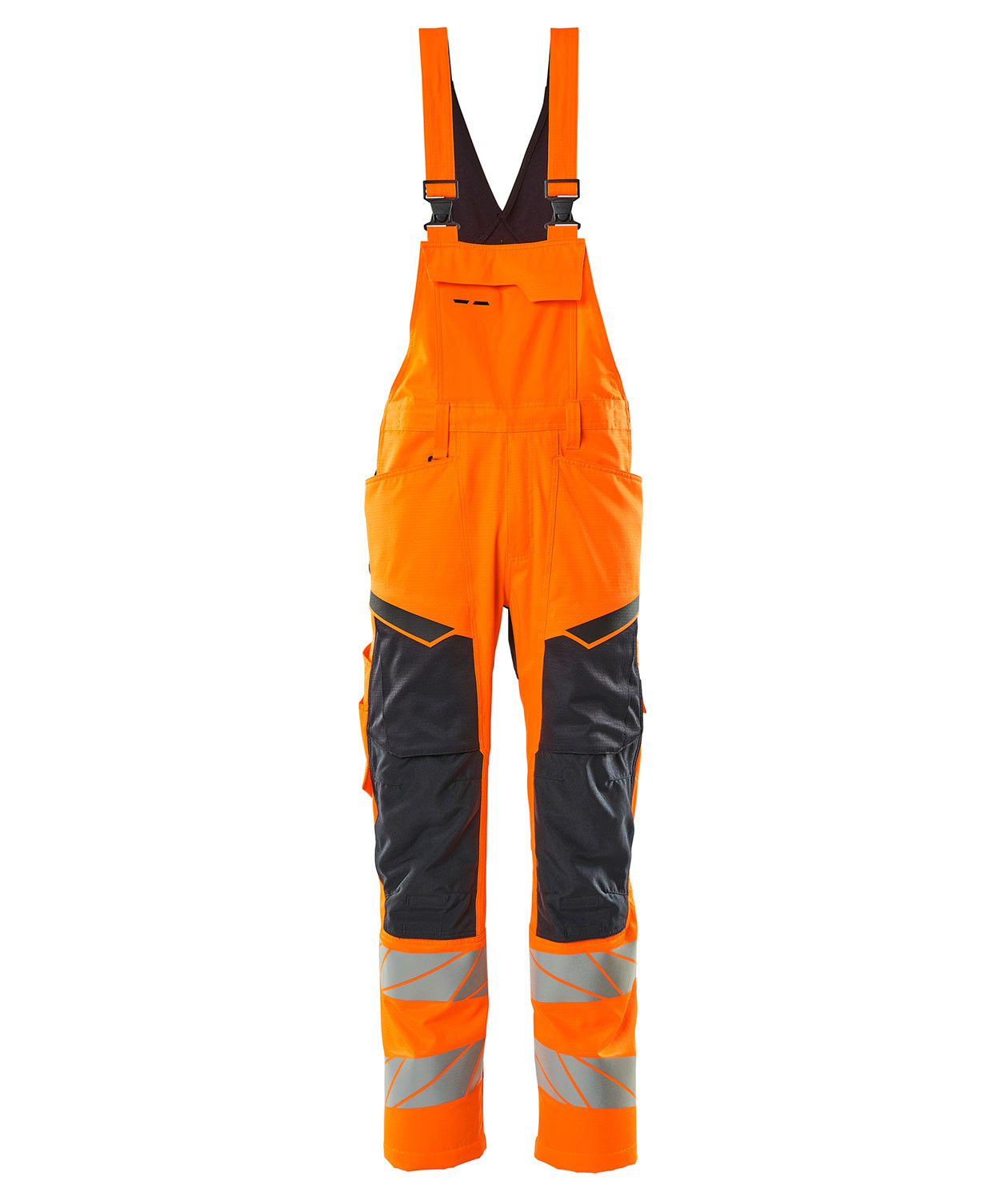 Mascot Accelerate Safe selebukse, Hi-vis Orange/M&oslash;rk Marine, Hi-vis Orange/M&oslash;rk Marine, swatch