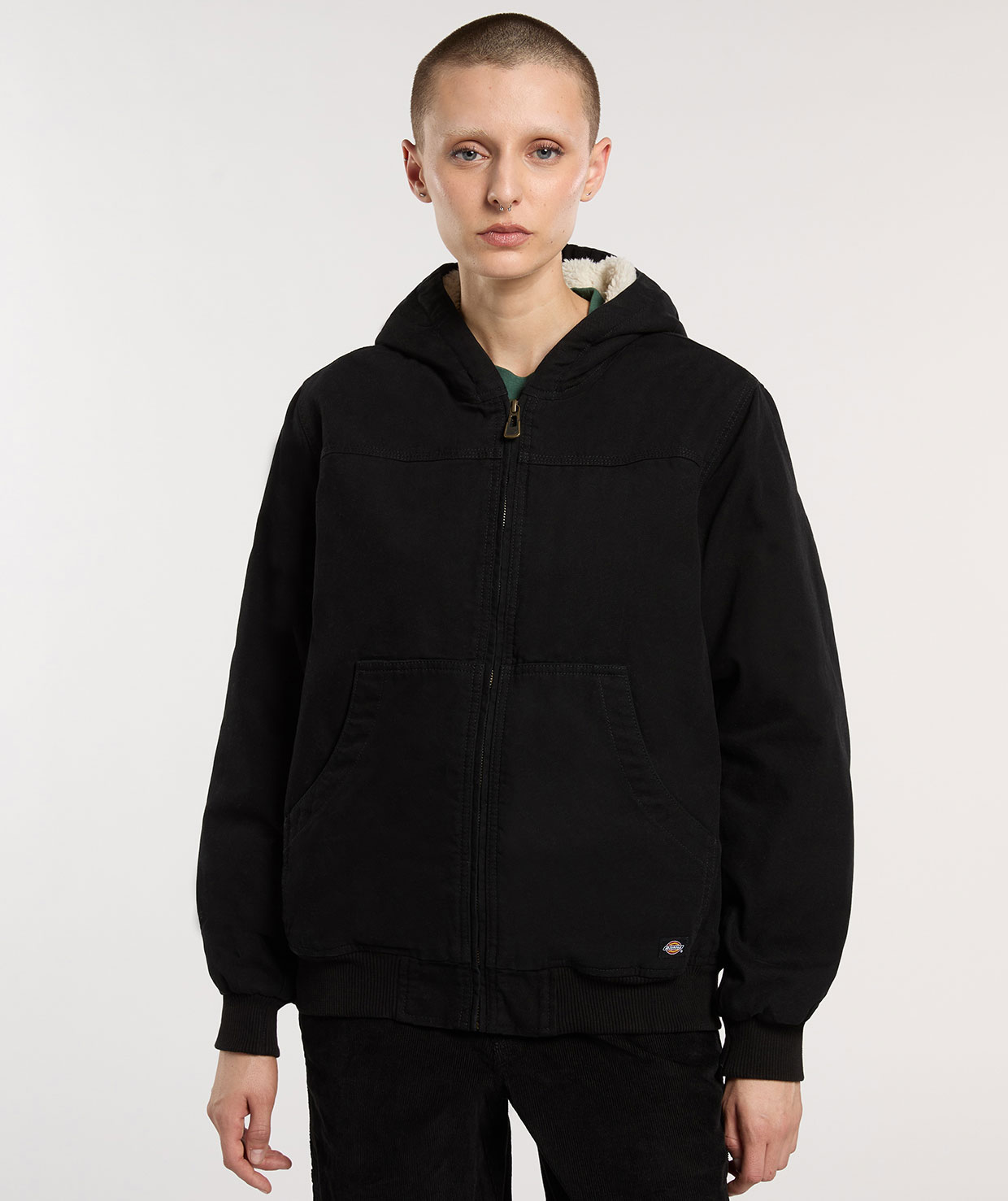 Dickies Duck dame bomberjakke, Black