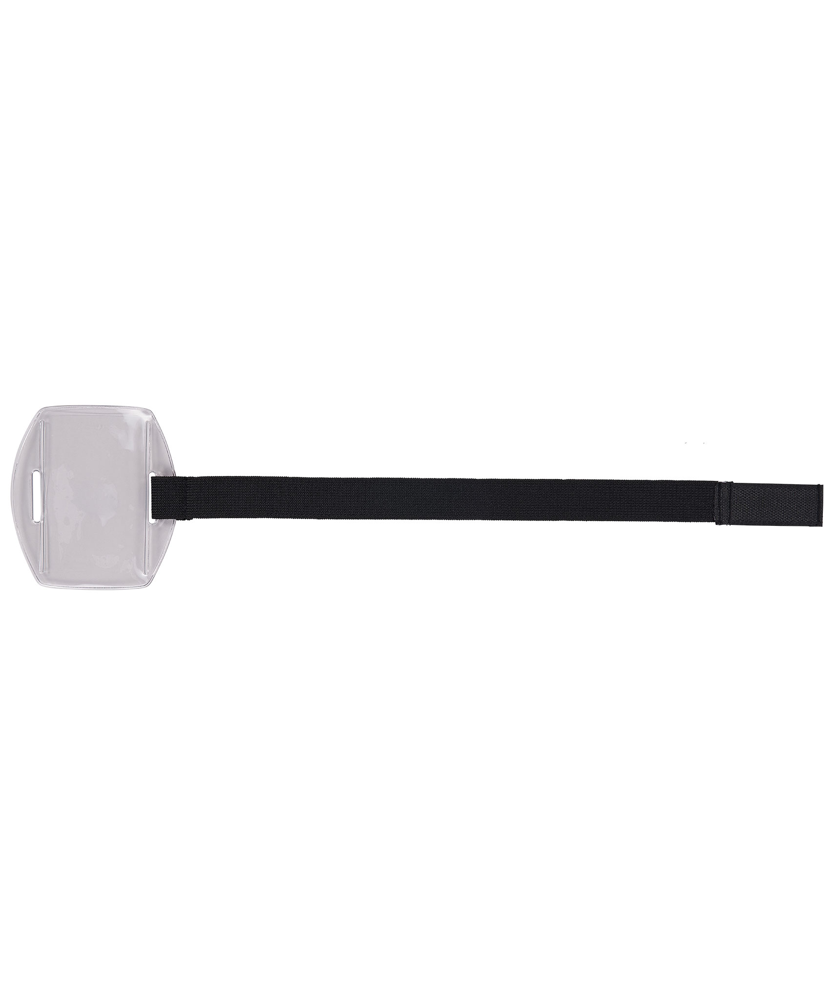 Ergodyne 3386 Armb&aring;nd med ID-kortholder, 10 stk, Svart/klar, large image number 4