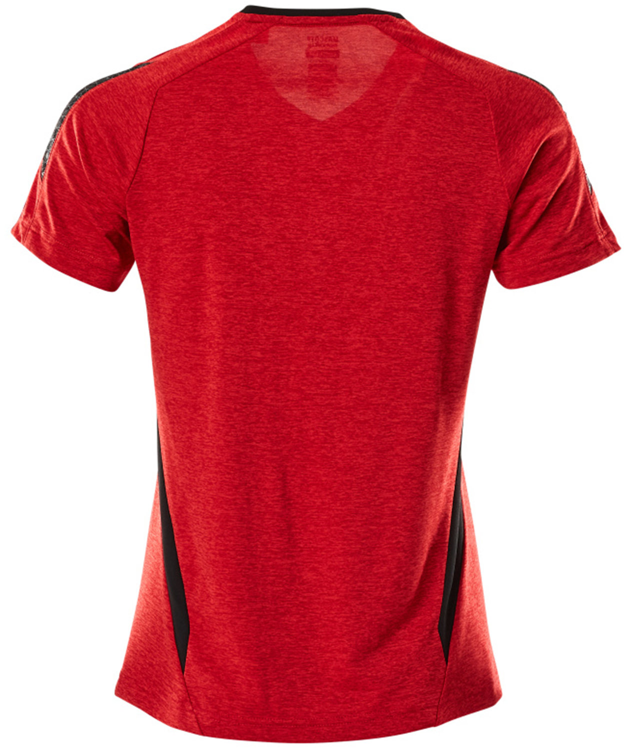 Mascot Accelerate Coolmax dame T-shirt, Signalr&oslash;d/sort, large image number 1