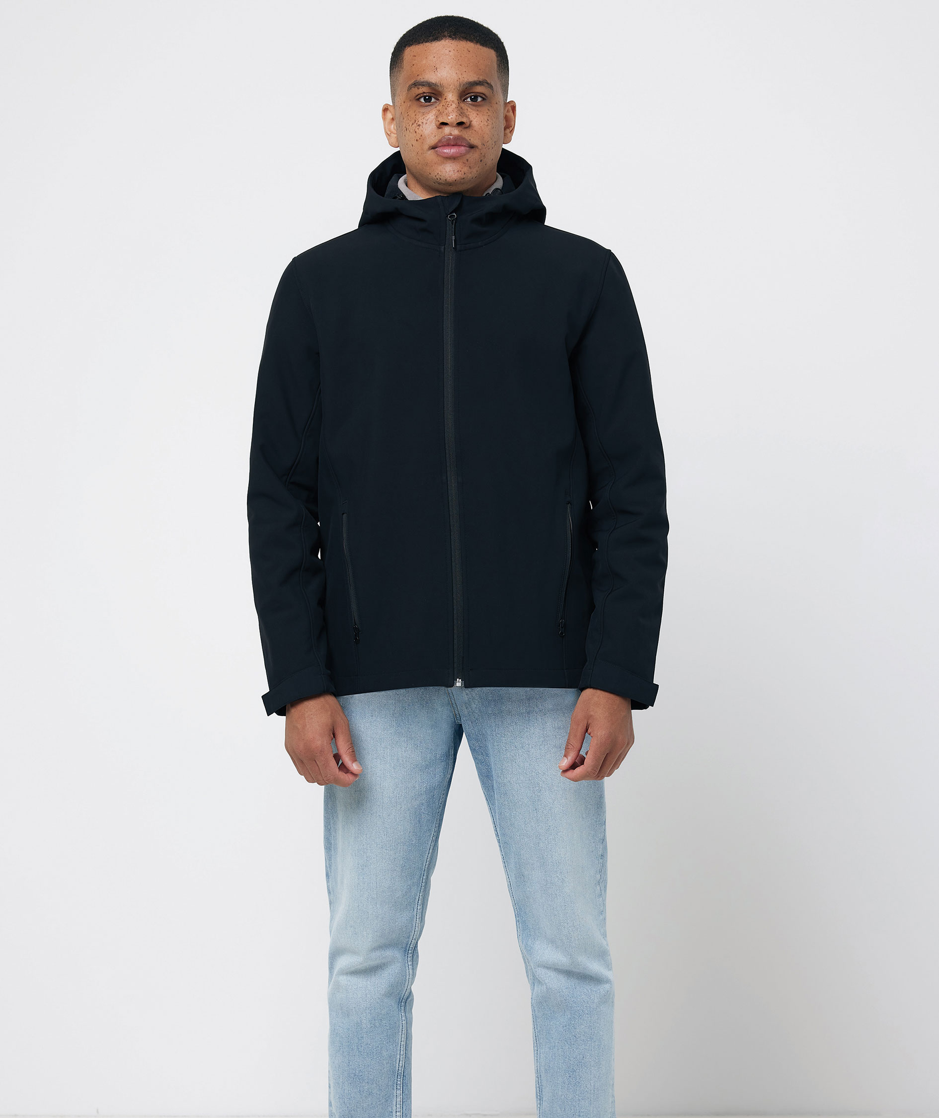 Iqoniq Makalu softshell jacket, Black, large image number 4