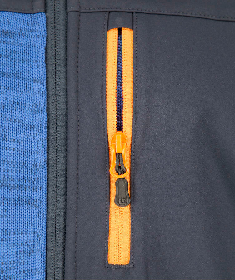 Kramp Original Bodkin knitted jacket, Royal Blue/Marine, large image number 3