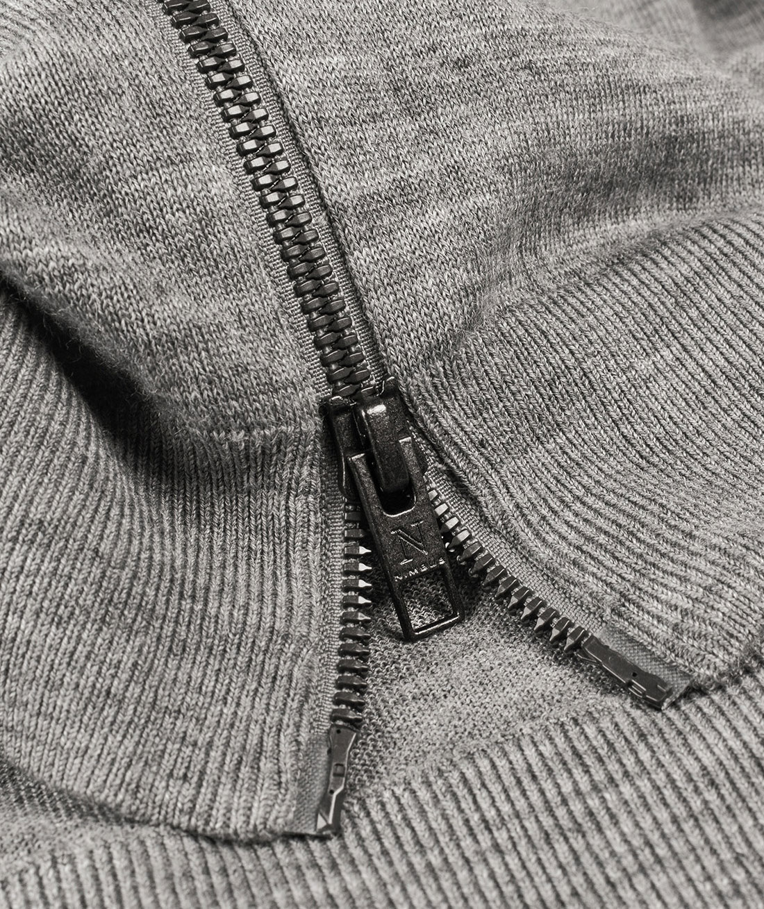 Nimbus Phoenix Strick Cardigan mit Merinowolle, Grau Melange, large image number 4