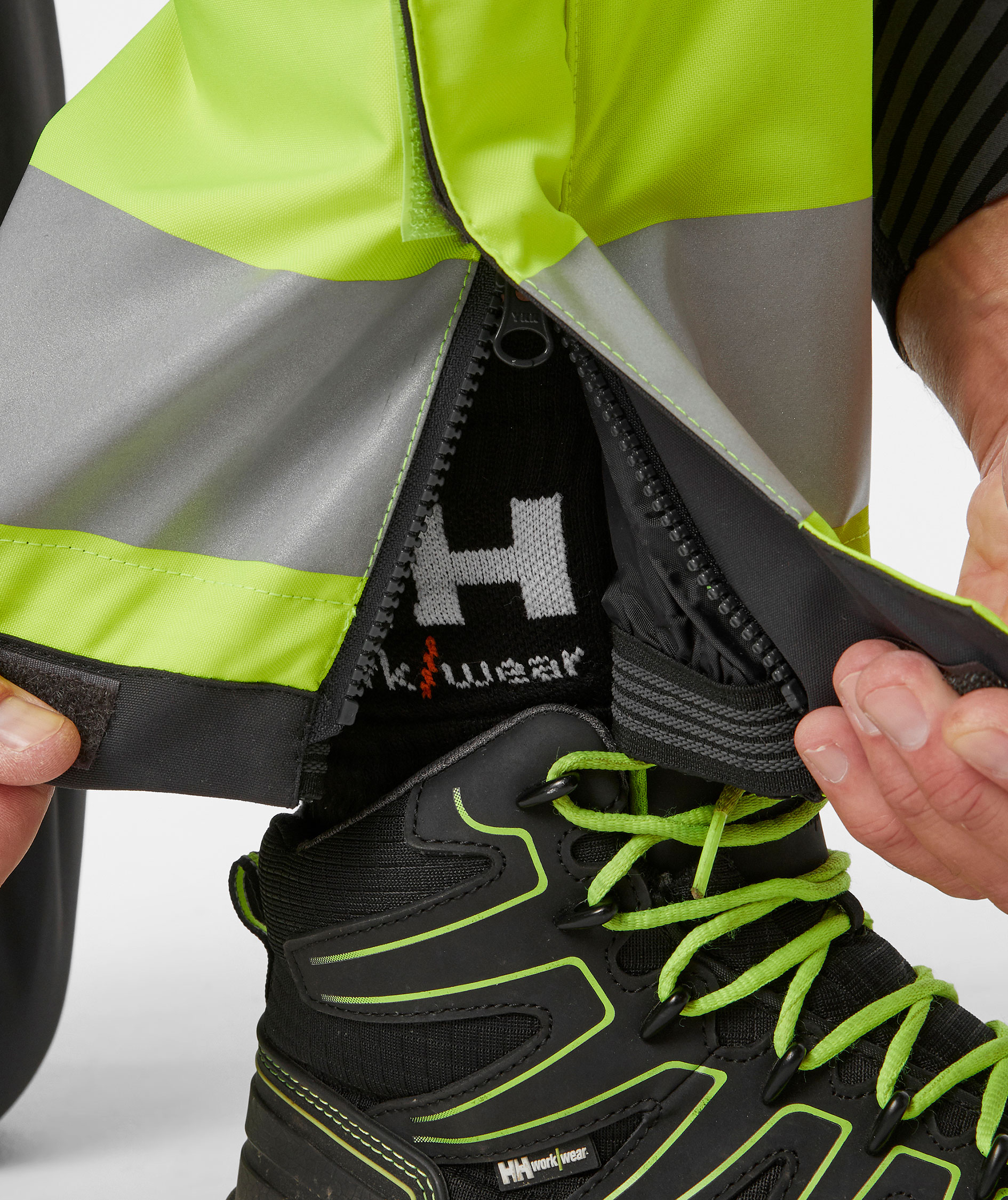 Helly Hansen Alna 2.0 winter trousers, Hi-vis yellow/charcoal, large image number 5