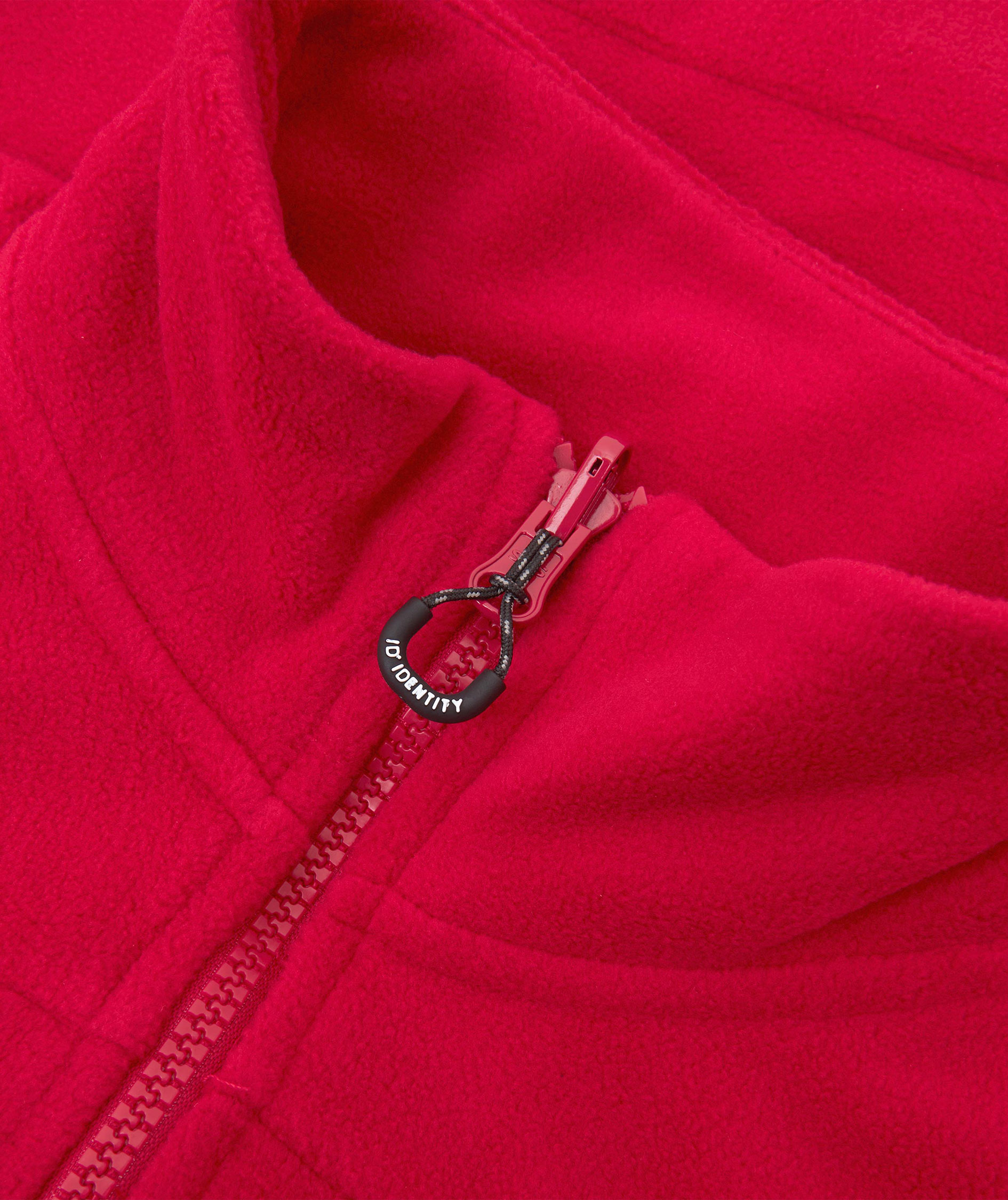 ID Zip'n'mix Active women's fleece sweater, Red, large image number 3