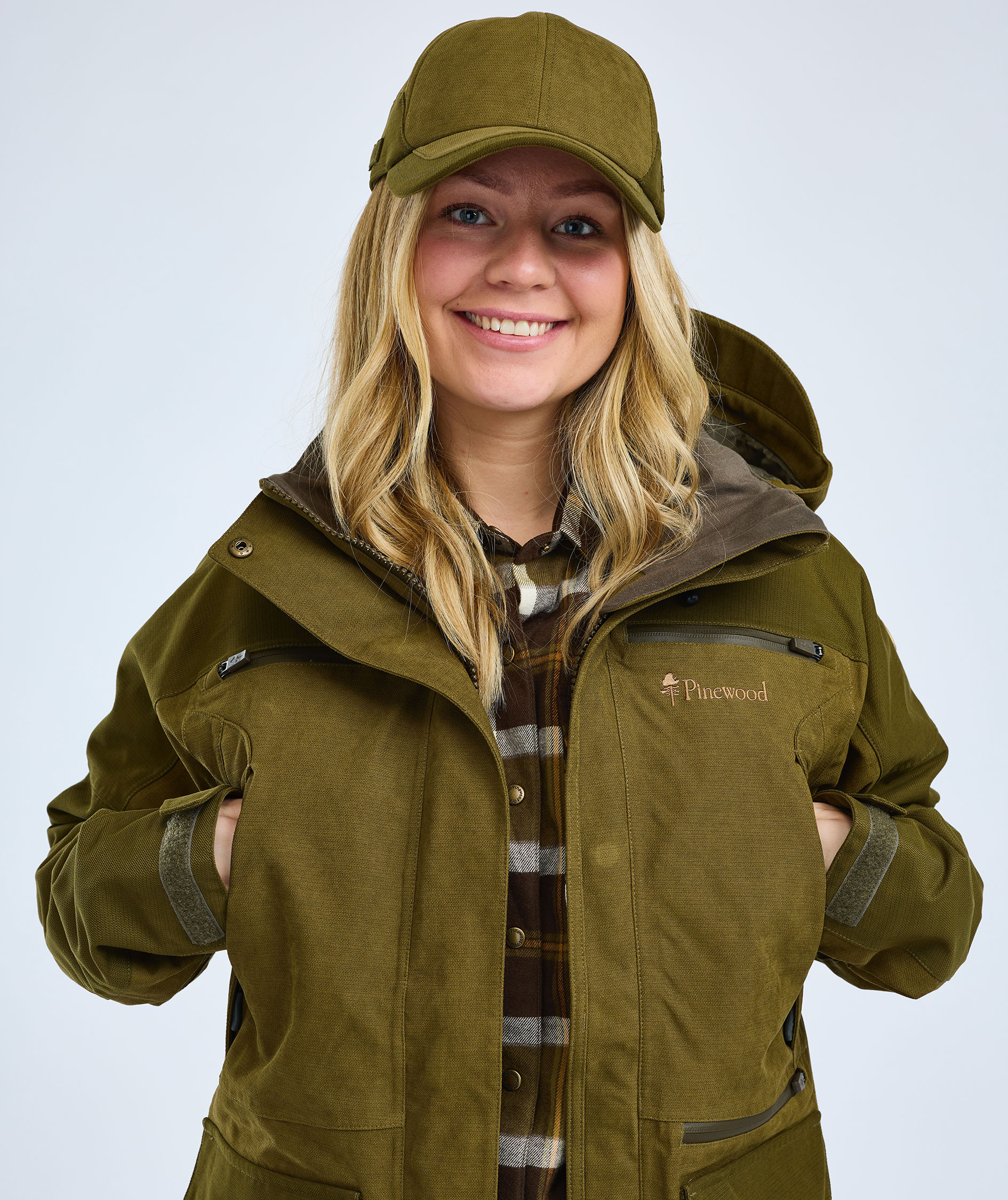 Pinewood&nbsp;Furudal Expert 2L Hunting damejakke, Olive green, large image number 8