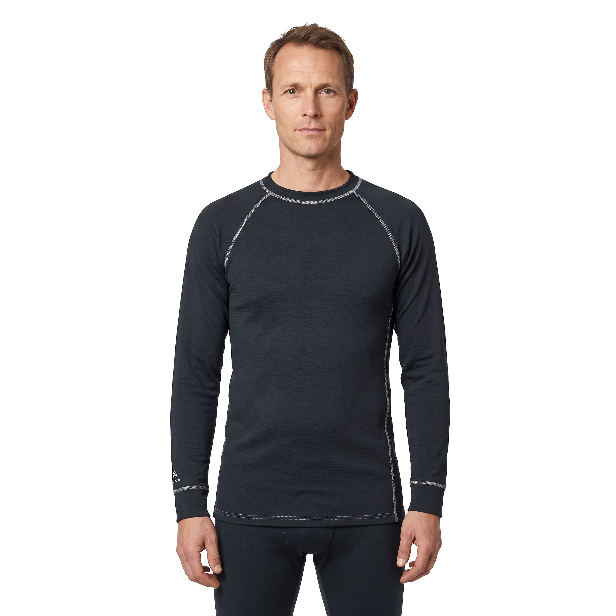 ELKA Termo Base Layer underwear shirt, Black, large image number 2