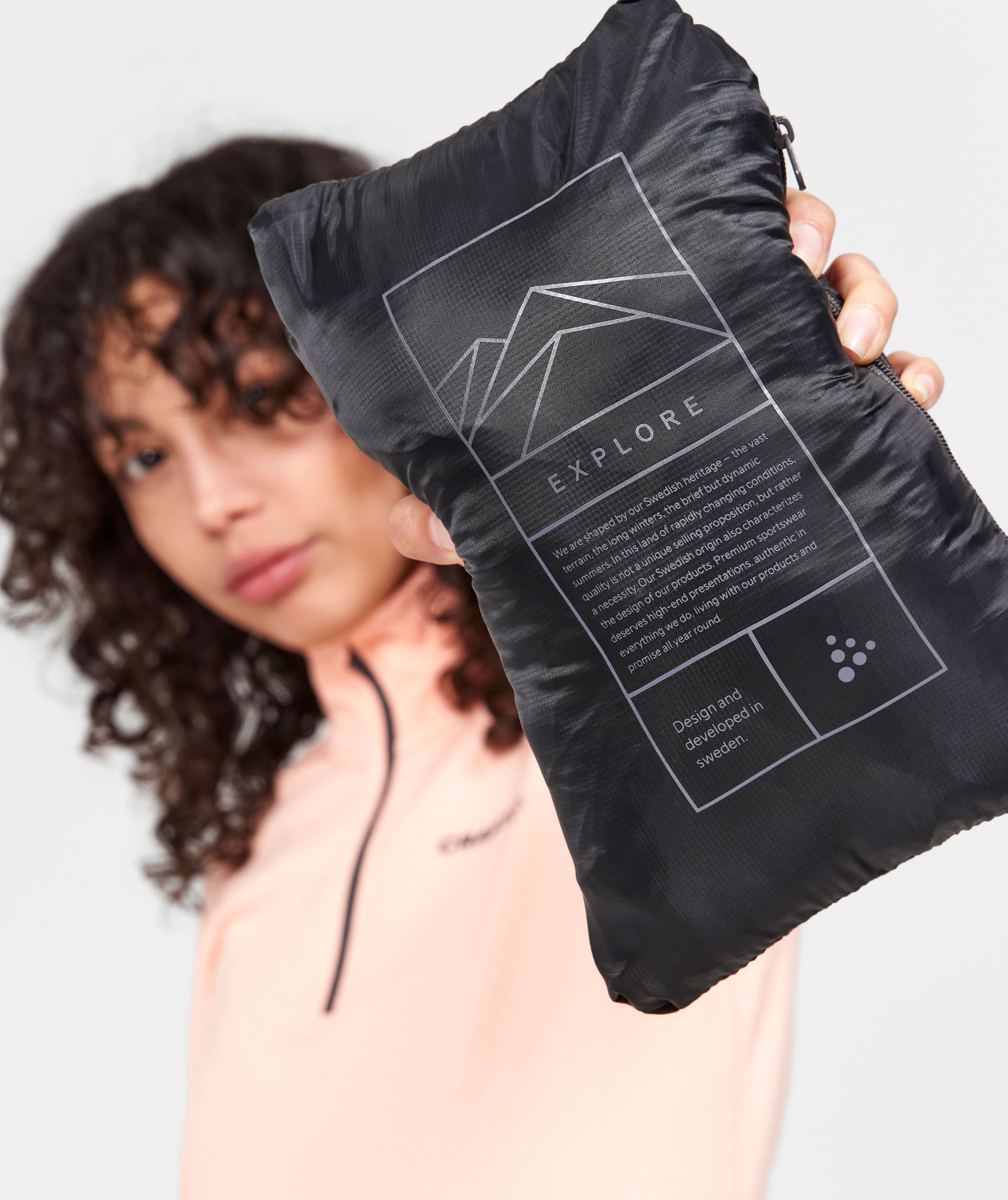 Craft ADV Explore Damen Leichtgewicht Jacke, Schwarz, large image number 6