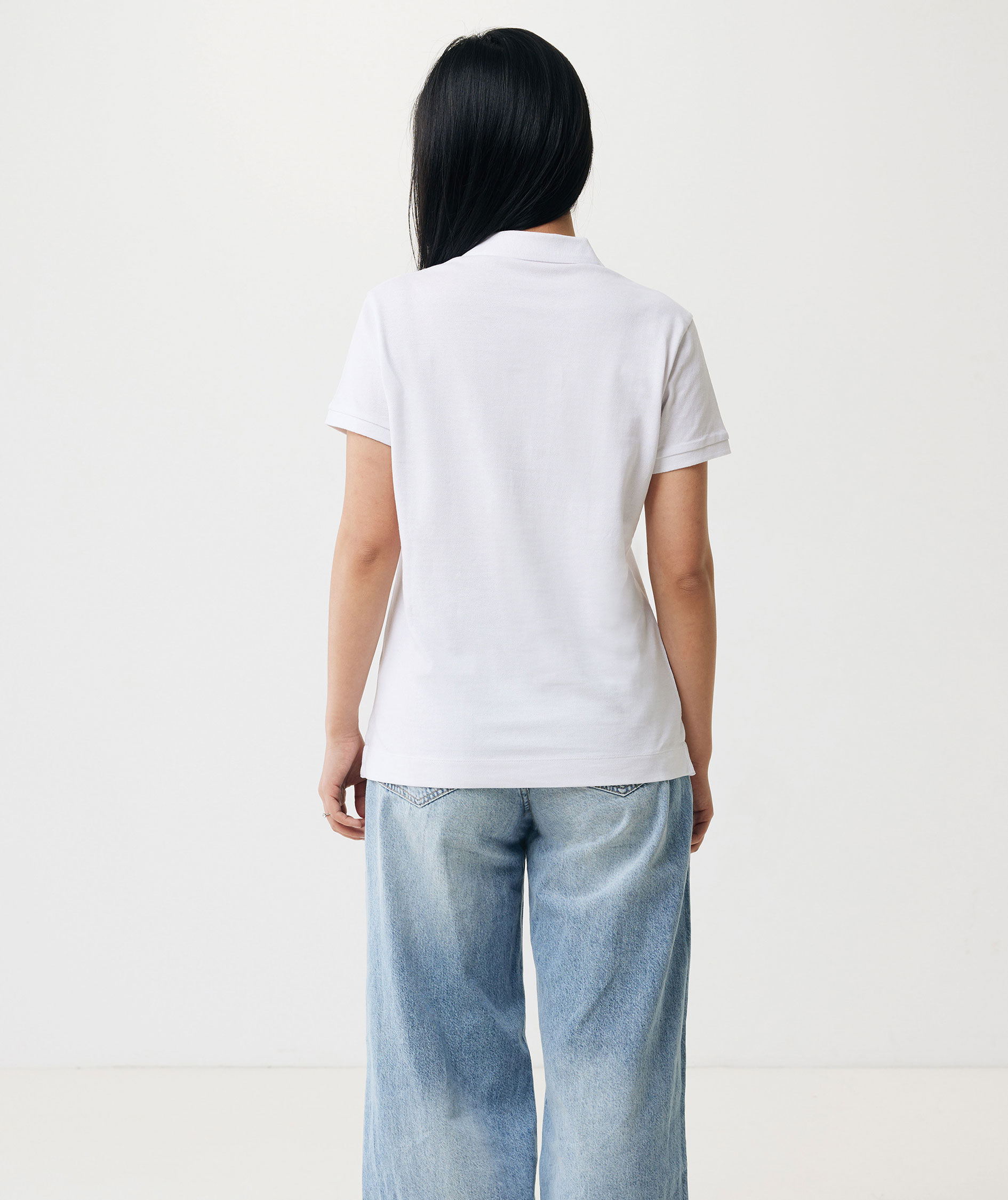 Iqoniq Yosemite Damen Poloshirt, Recycled White, large image number 3