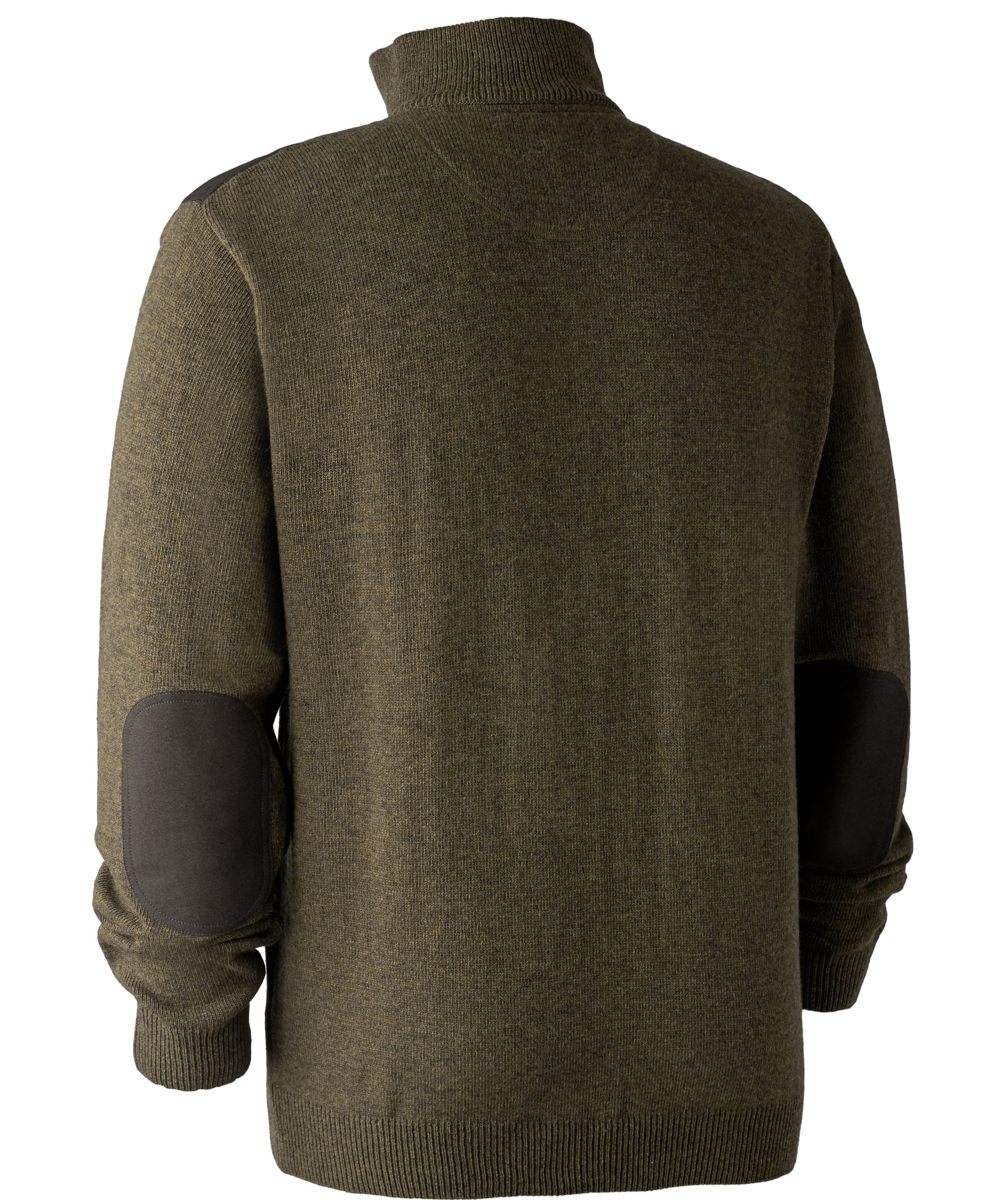 Deerhunter Sheffield stickad tr&ouml;ja med kort dragkedja, Cypress