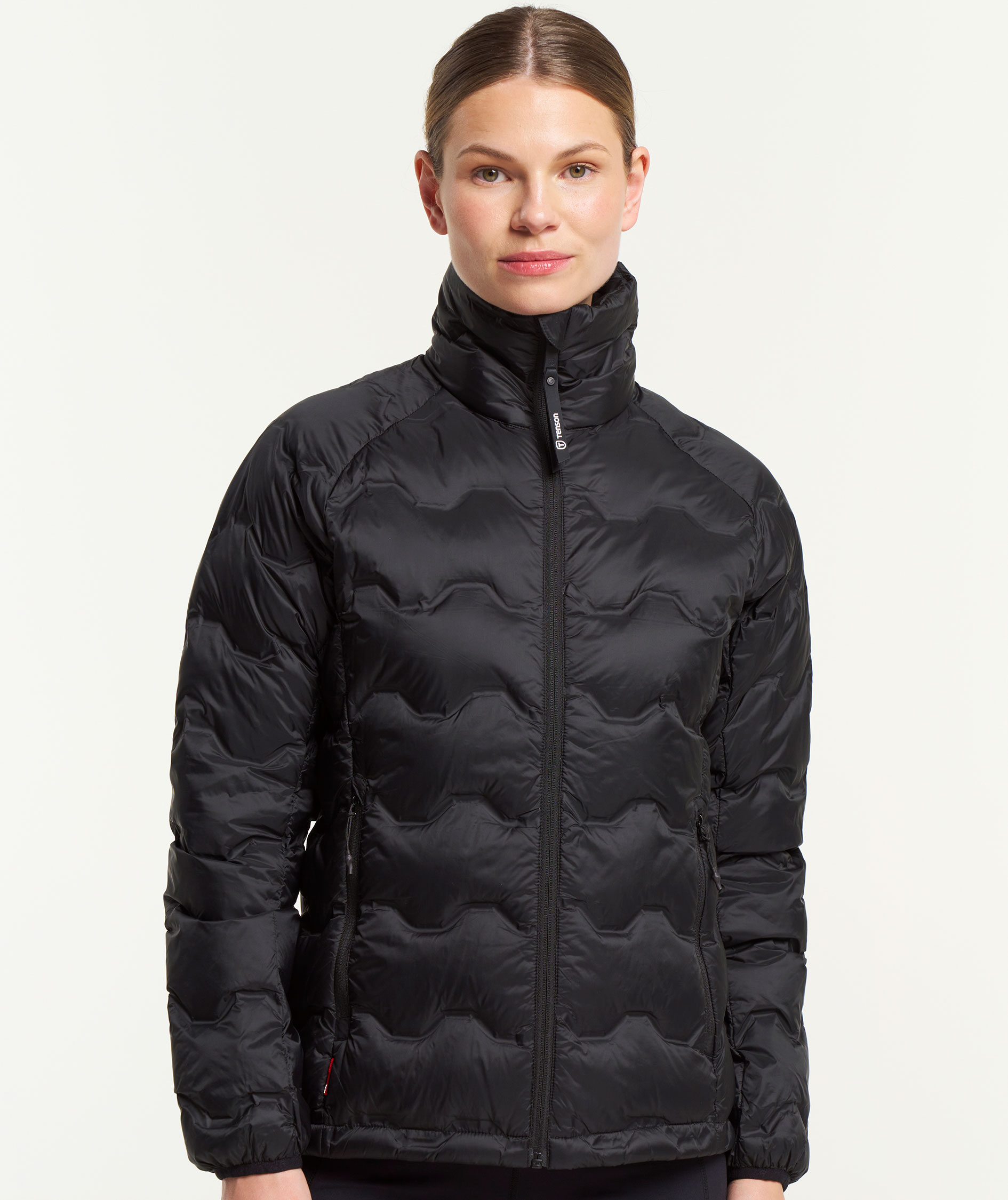 Tenson TXlite Shibui Collar dame dunjakke, Sort, large image number 1