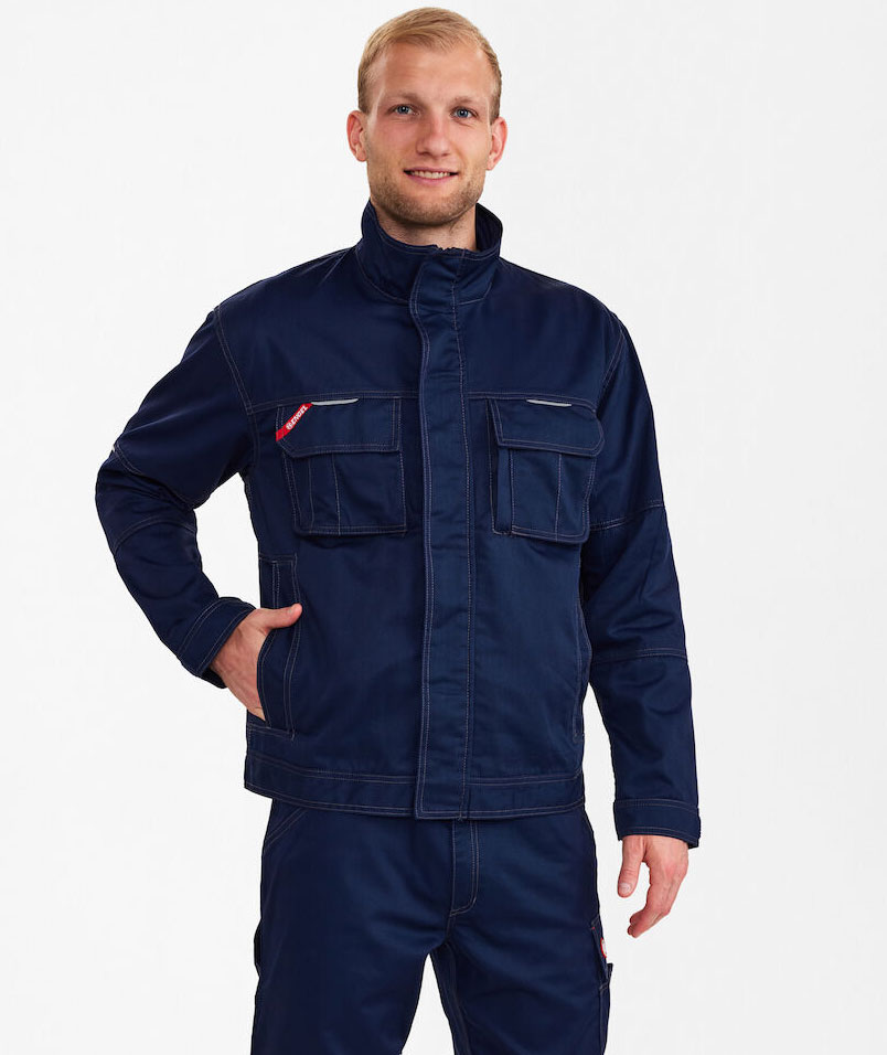 Engel Combat arbetsjacka, Marinbl&aring;