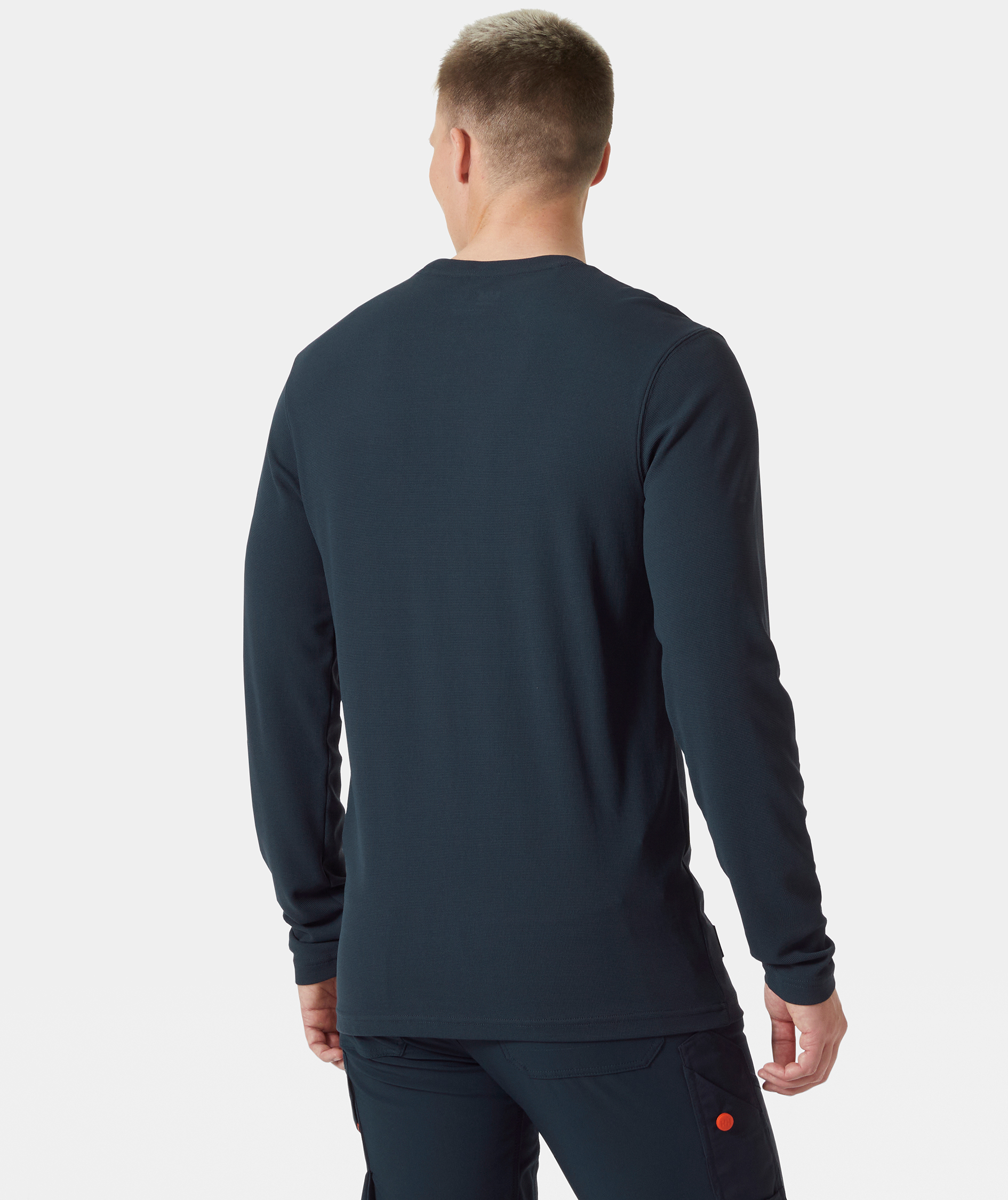 Helly Hansen Techlong-sleeved T-shirt, Navy, large image number 3