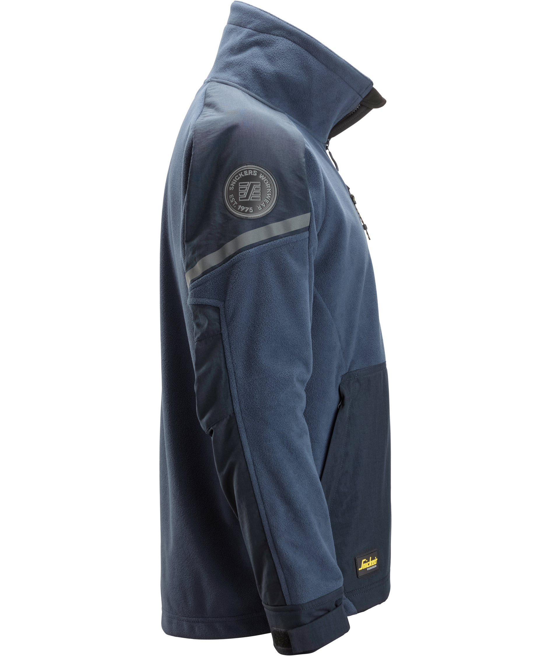 Snickers vindtett fleecejakke 8410, Navy/Dark Navy, large image number 2