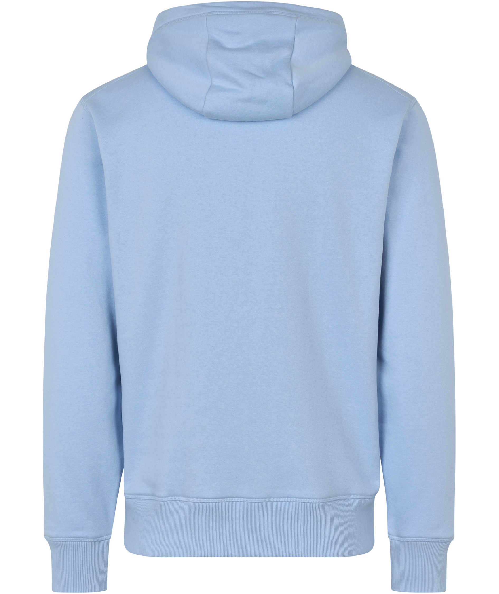 ID Core hoodie med dragkedja, Ljusbl&aring;